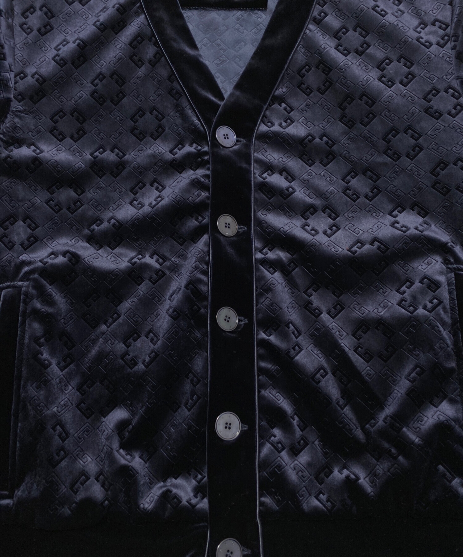 中古・古着通販】GIVENCHY (ジバンシィ) モノグラム 72 ベルベット