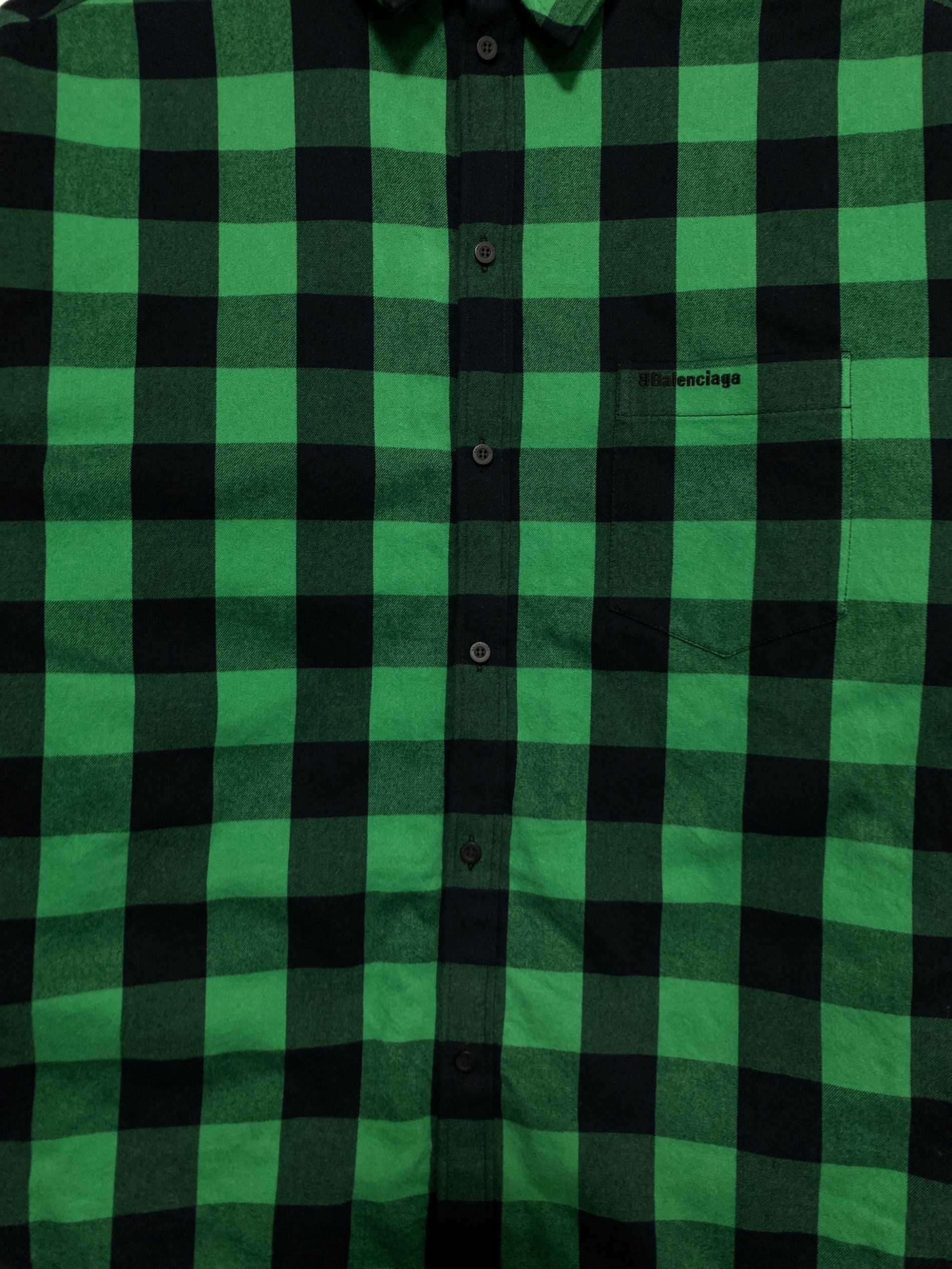 中古・古着通販】BALENCIAGA (バレンシアガ) Padded Shirt チェック