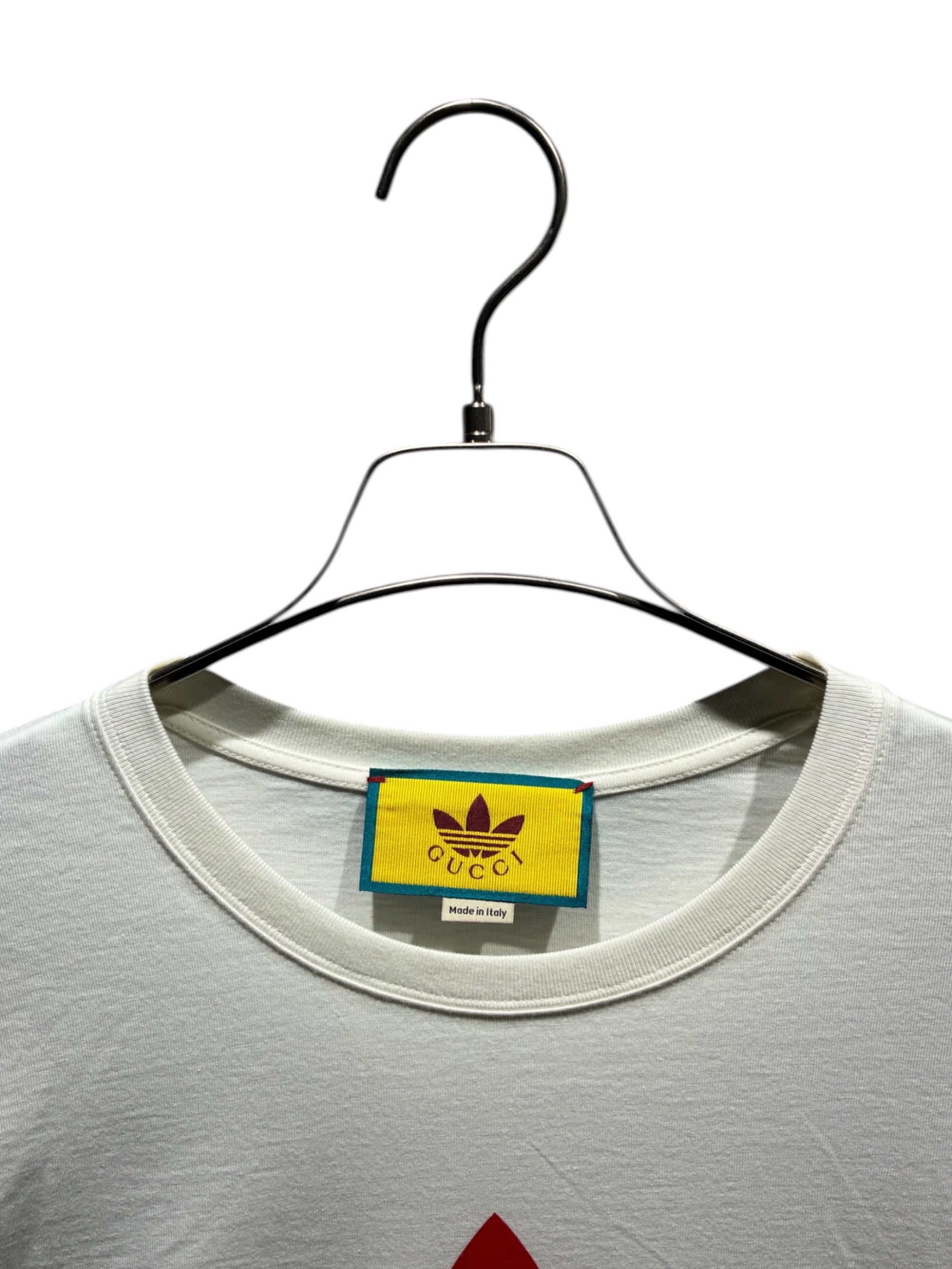 中古・古着通販】GUCCI (グッチ) adidas (アディダス) Tシャツ 717422