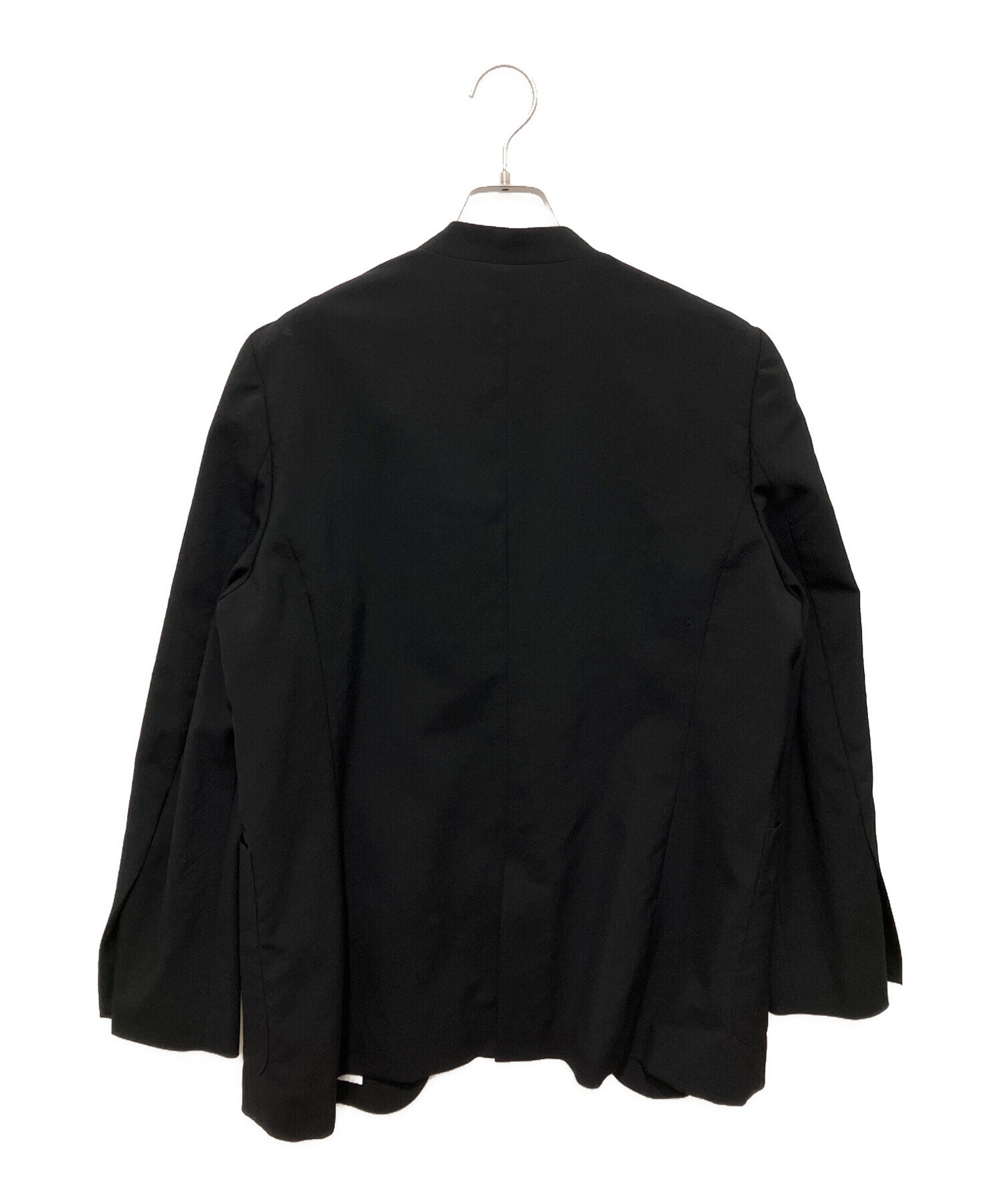 中古・古着通販】Conte (コンテ) ノーカラージャケット ブラック