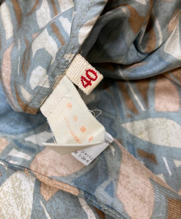 中古・古着通販】MARNI (マルニ) シルク変形ワンピース グリーン