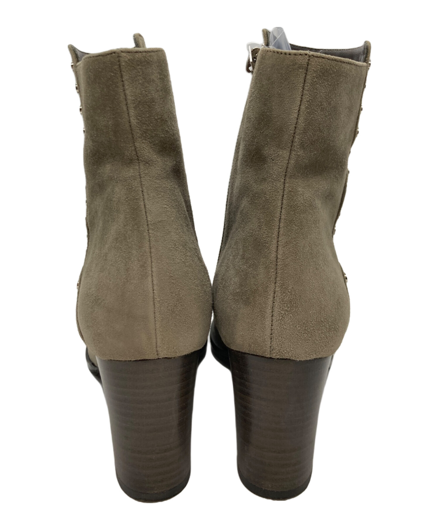 中古・古着通販】JIMMY CHOO (ジミーチュウ) スエードスタッズブーツ