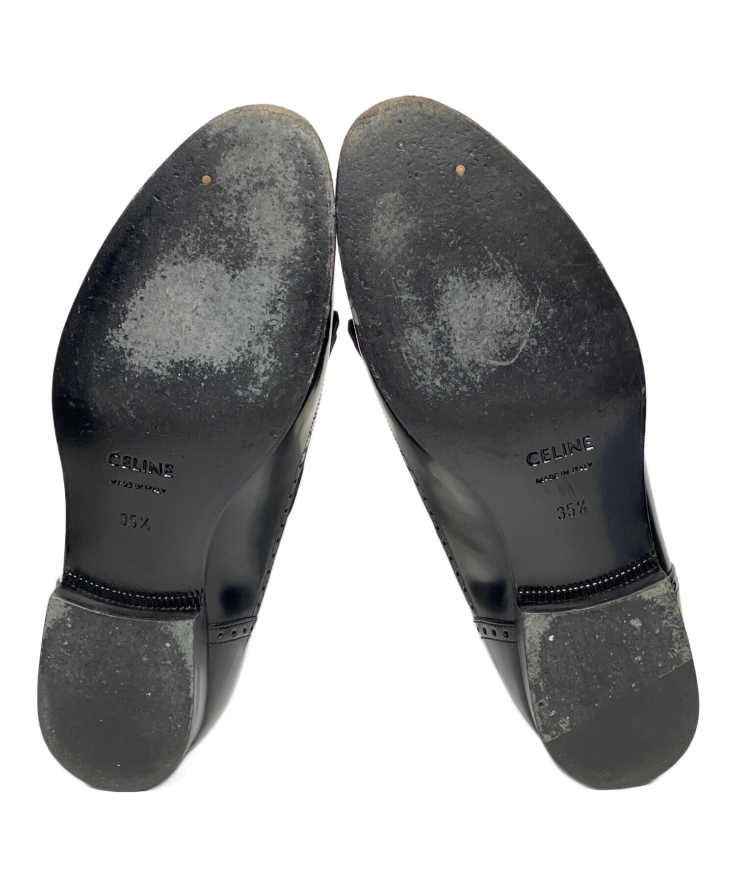 中古・古着通販】CELINE (セリーヌ) スタッズ タッセルローファー