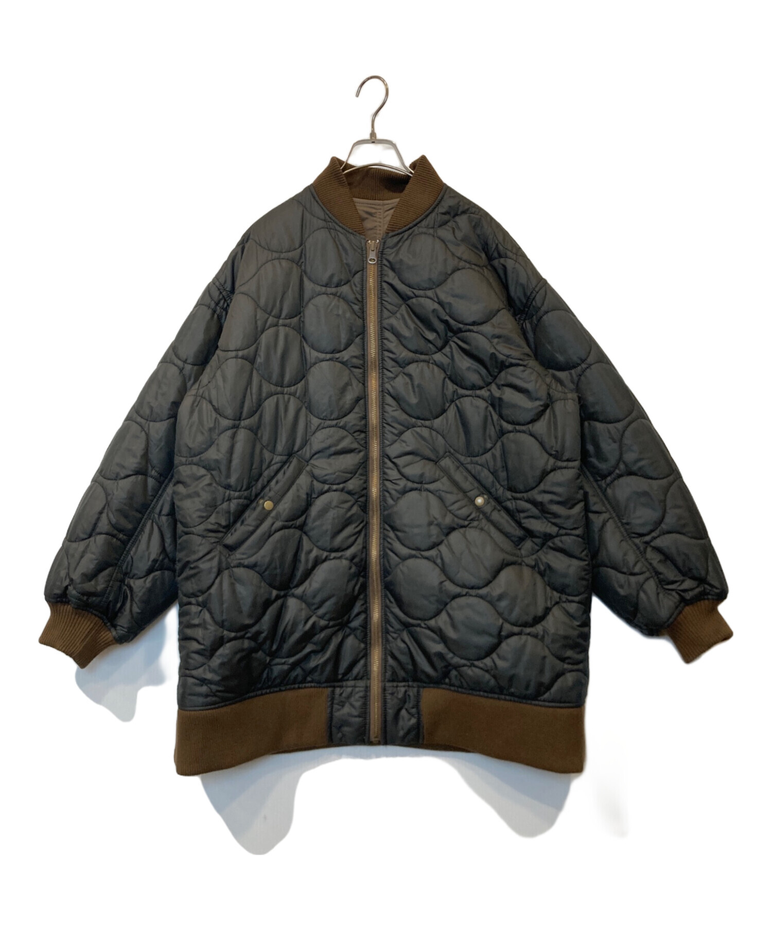 FRANEeWORK 2wayロングMA-1 サイズ38 FRAMeWORK フレームワーク 2way ロング MA-1 38 ジャケット