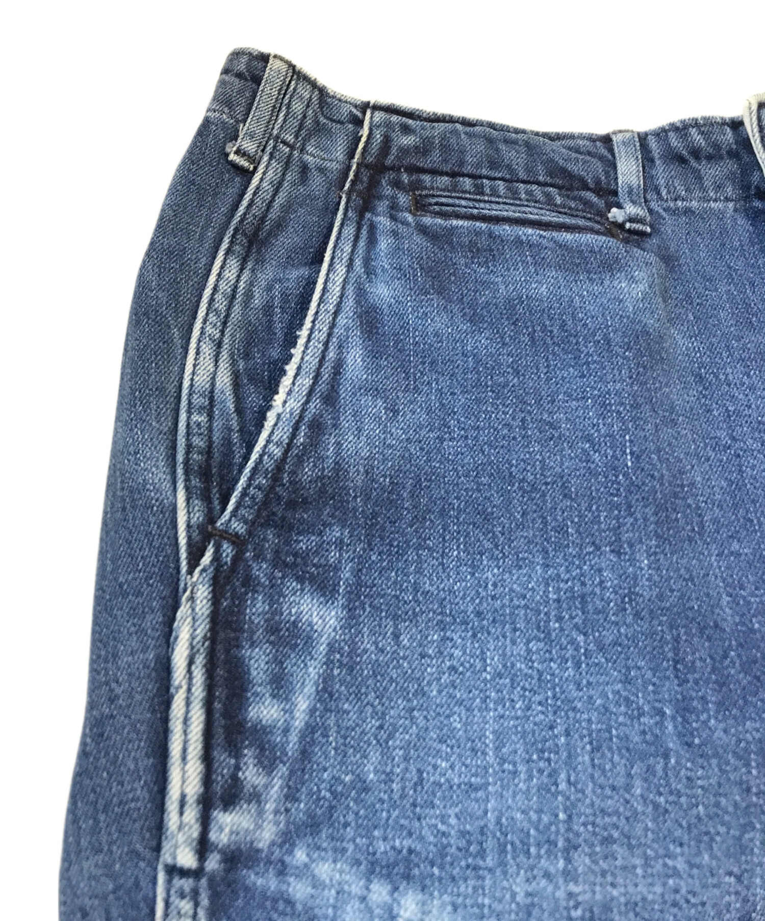 中古・古着通販】BONCOURA (ボンクラ) デニムパンツ インディゴ サイズ