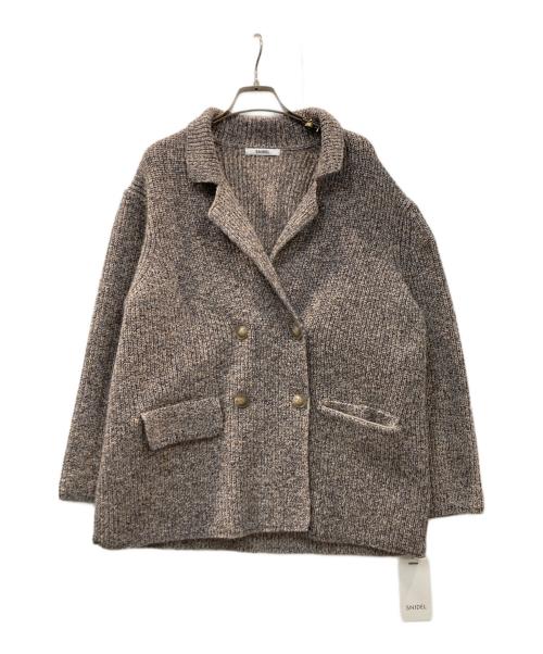 中古・古着通販】Snidel (スナイデル) ニットジャケット グレー サイズ