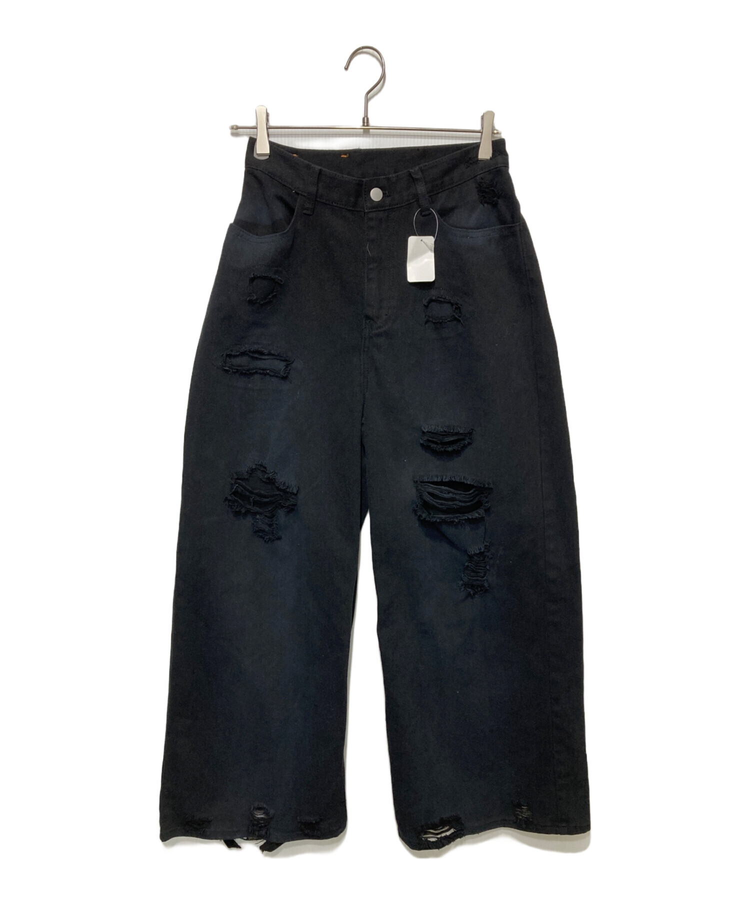 クヌースマーフ　Knuth Marf graffiti pants black Knuth Marf - graffiti pants / グラフィックパンツ (ブラック) | Sir