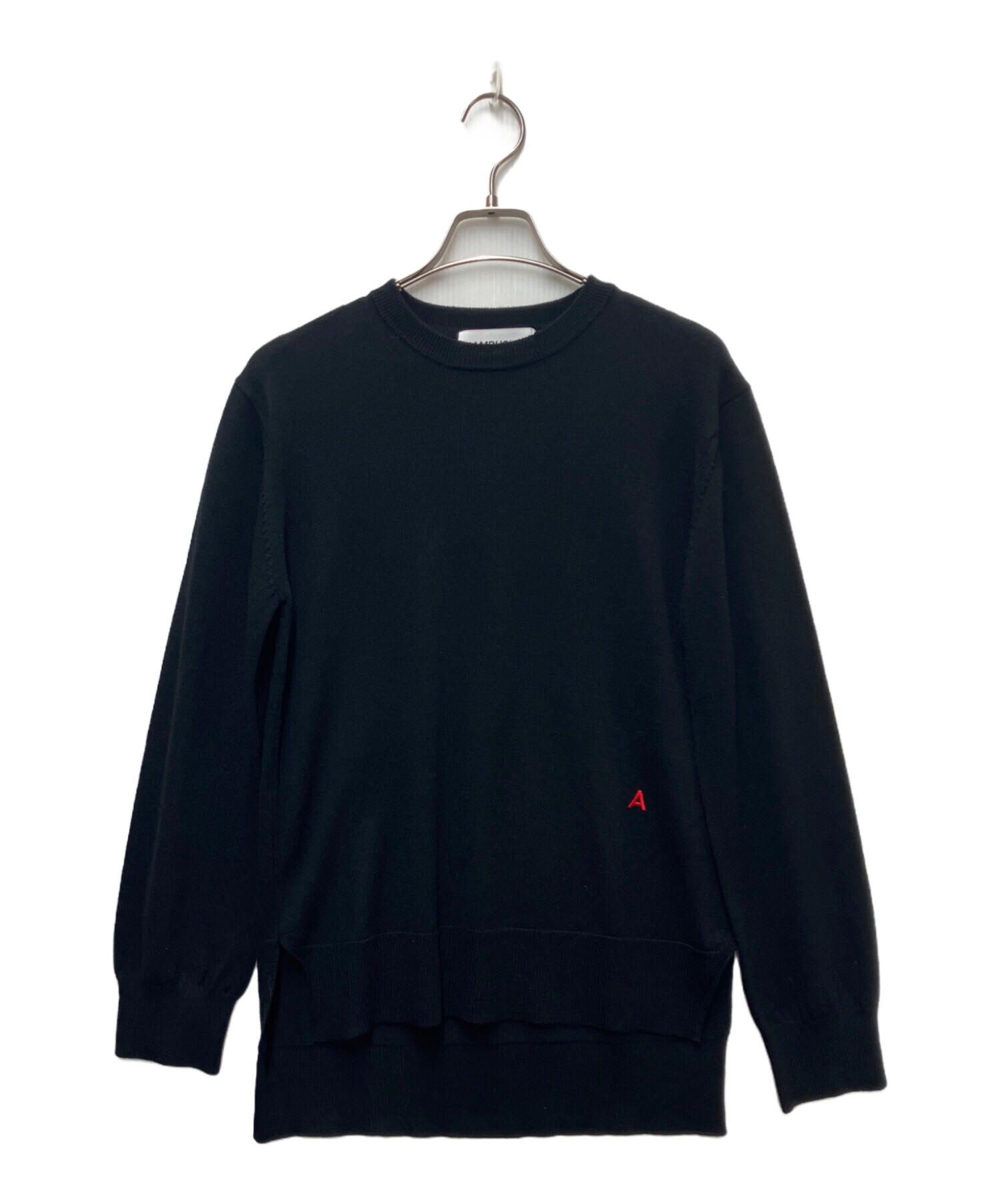 中古・古着通販】AMBUSH (アンブッシュ) ウールニット ブラック サイズ 