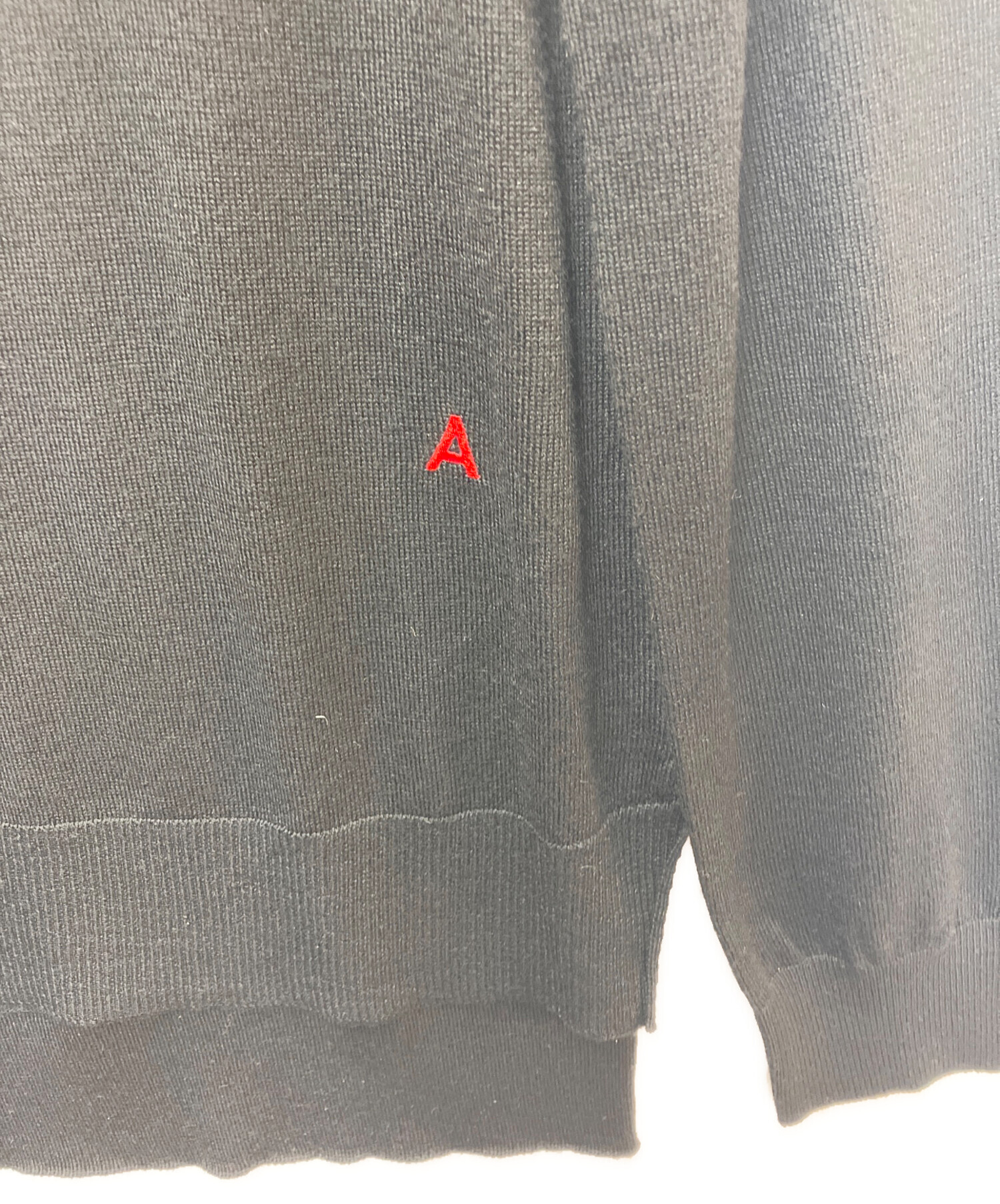 中古・古着通販】AMBUSH (アンブッシュ) ウールニット ブラック サイズ 