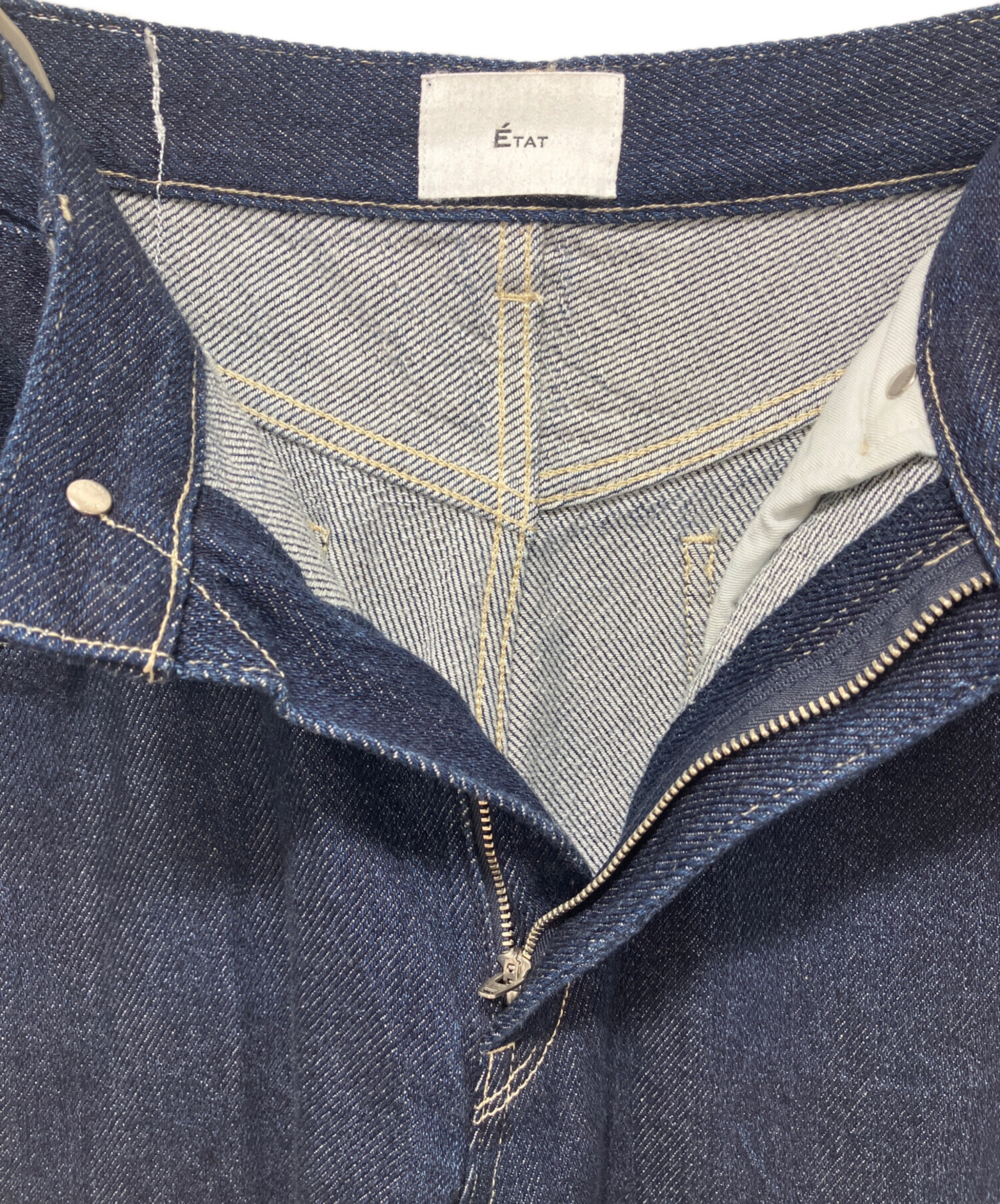 中古・古着通販】ETAT (エタ) TYPE1 OX JEANS インディゴ サイズ:44