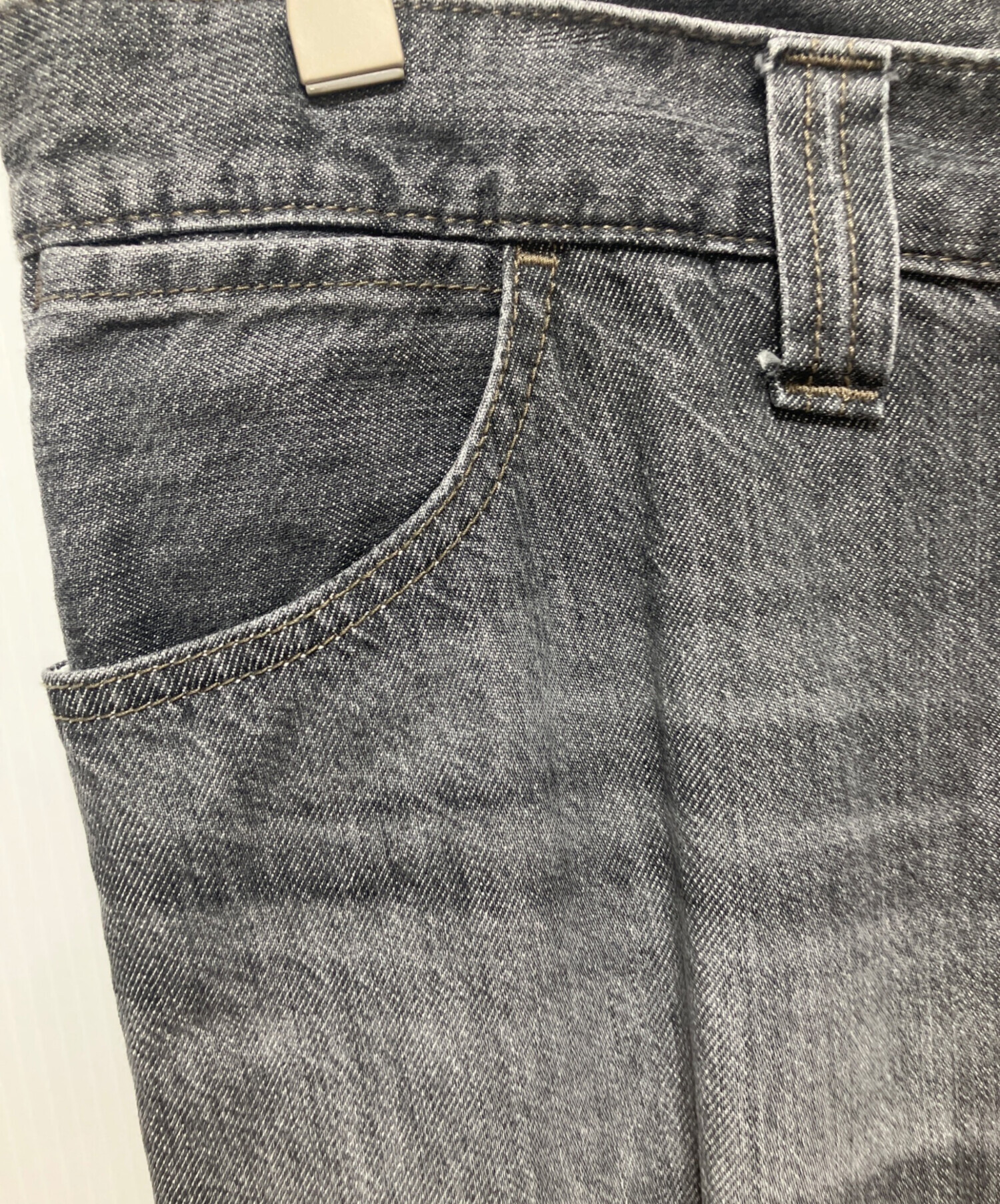 エヌハリウッド　デニムパンツ　グレー　36 中古・古着通販】N.HOOLYWOOD (エヌ ハリウッド) デニムパンツ グレー