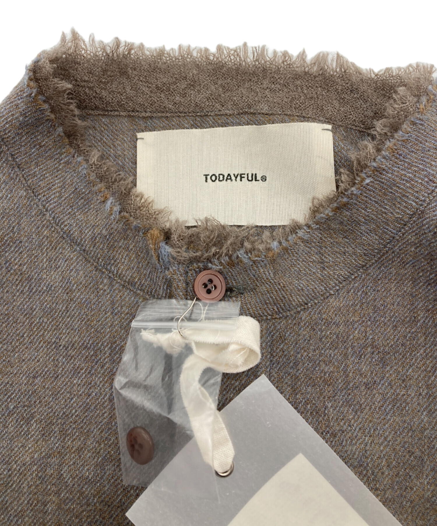 中古・古着通販】TODAYFUL (トゥデイフル) Wool Gauze Shirts/ウール 