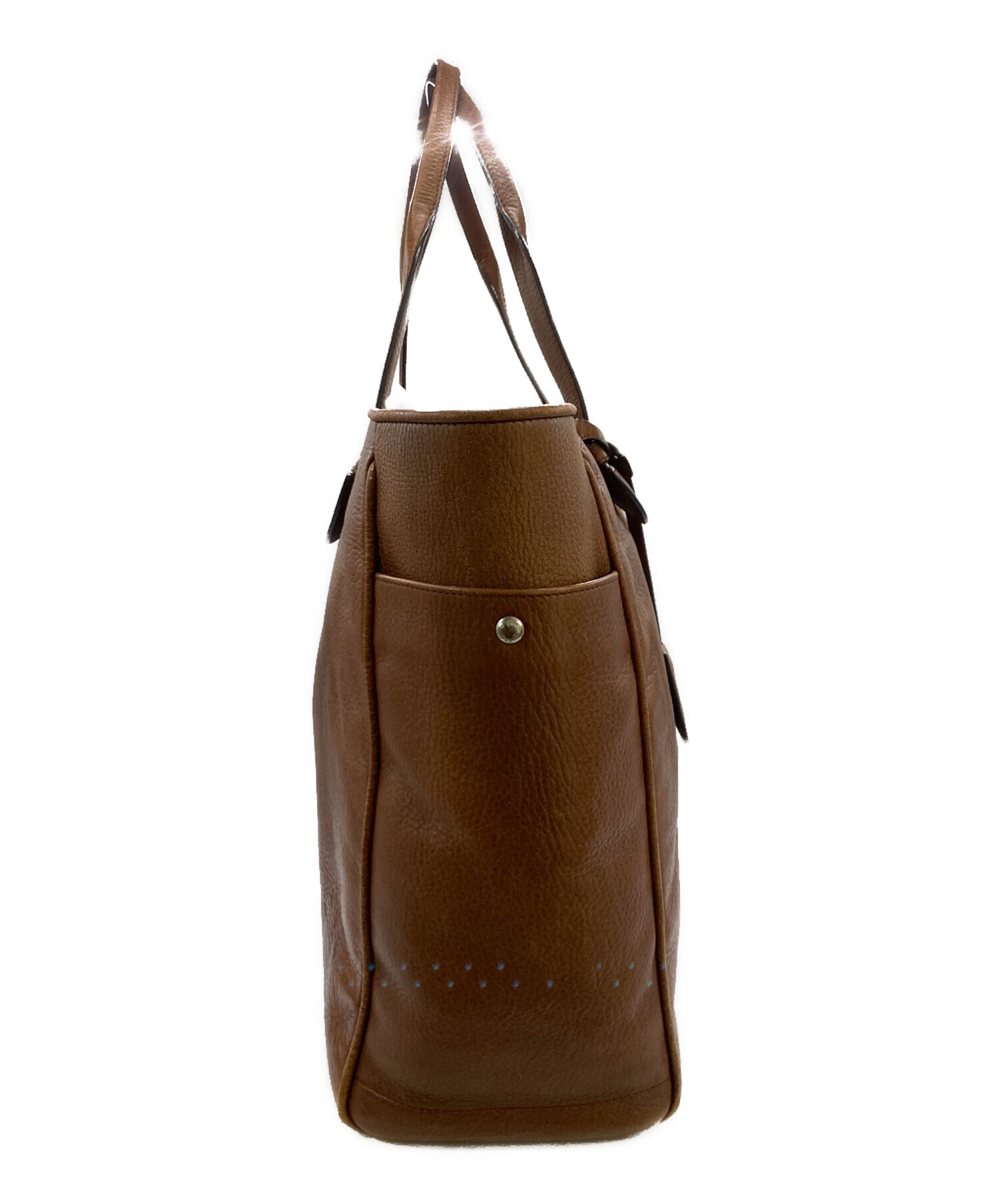 中古・古着通販】LOEWE (ロエベ) ヘリテージトートバッグ ブラウン