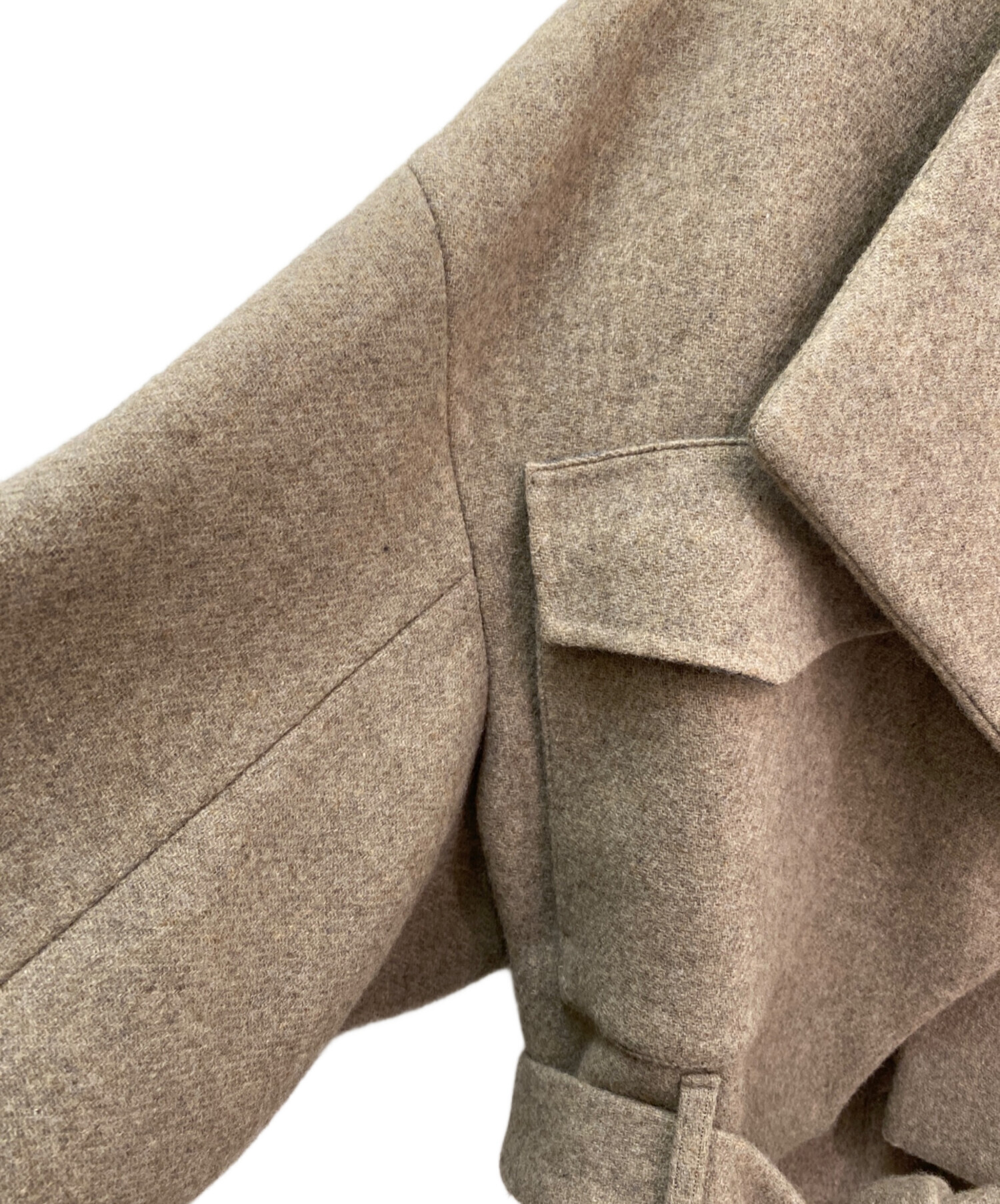 中古・古着通販】ENFOLD (エンフォルド) メルトンリバークロップド