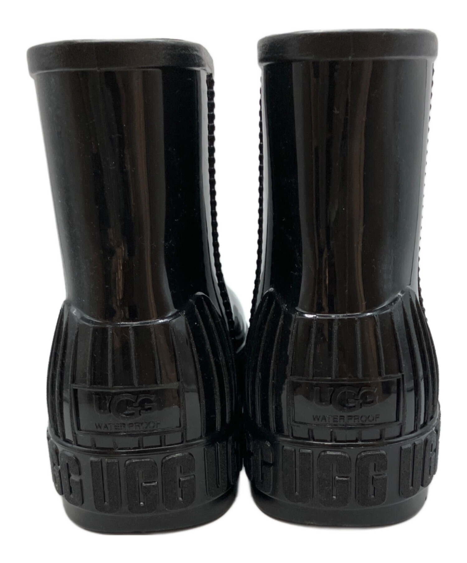 【新品未使用】UGG レインブーツ 25cm 中古・古着通販】UGG (アグ) DRIZLITA レインブーツ ブラック サイズ