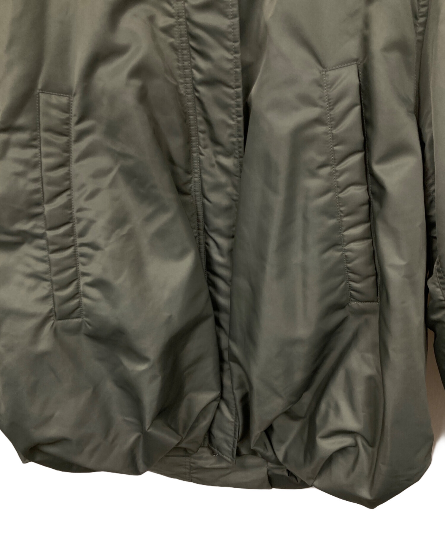 中古・古着通販】CLANE (クラネ) BALLOON DESIGN HOODED N3B カーキ