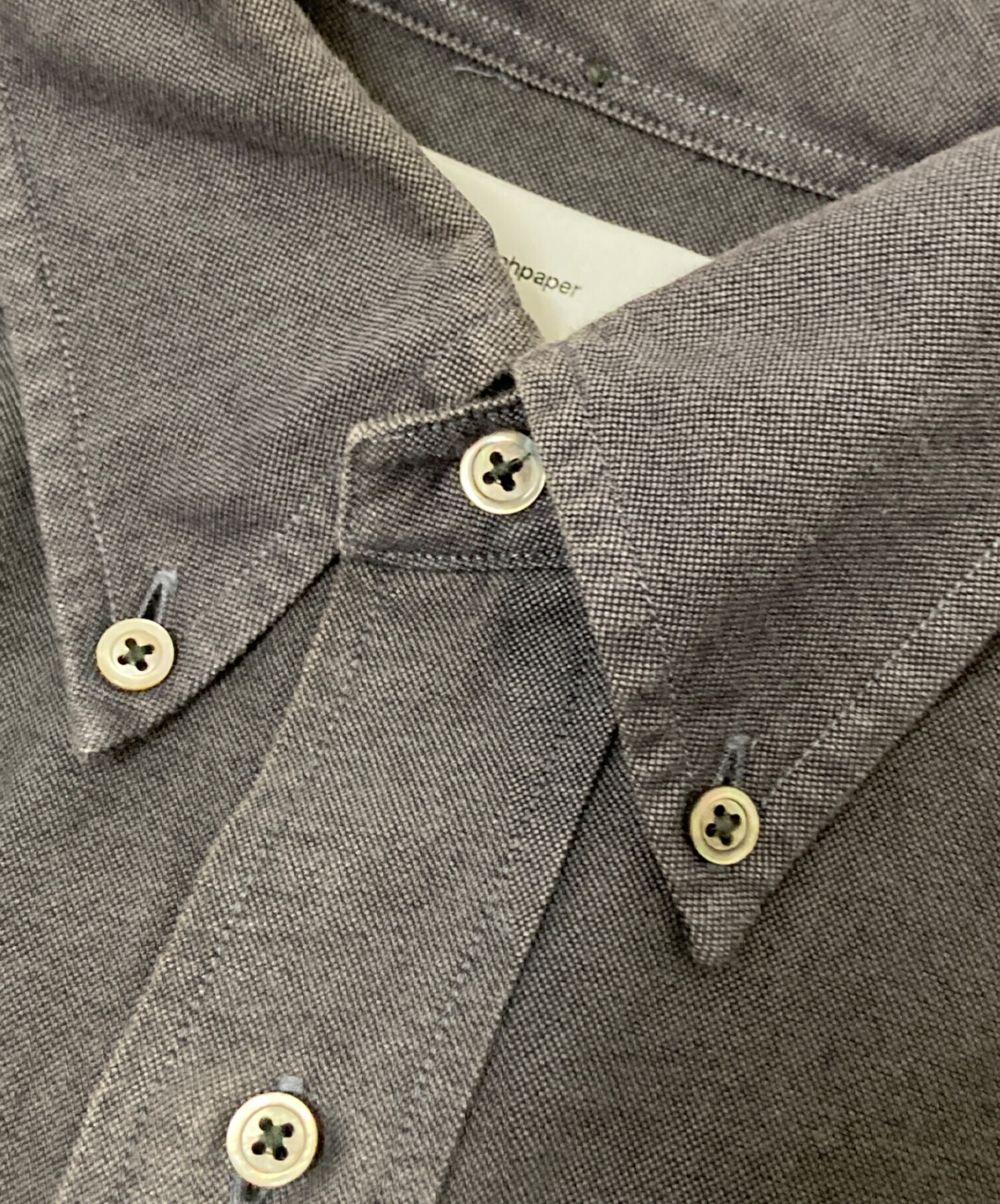 中古・古着通販】Graphpaper (グラフペーパー) Oxford Oversized B.D 