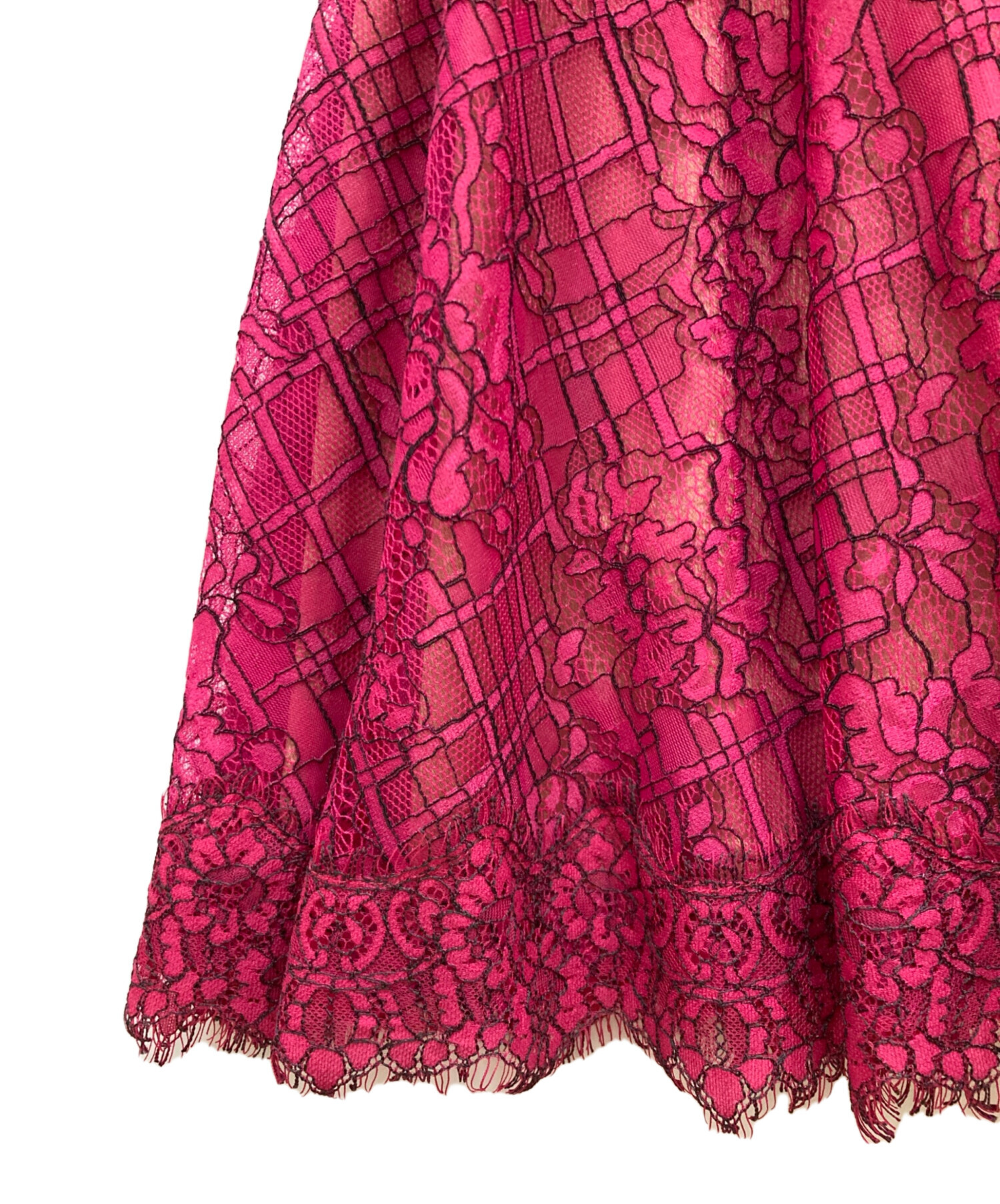中古・古着通販】TADASHI SHOJI (タダシ ショージ) レースワンピース