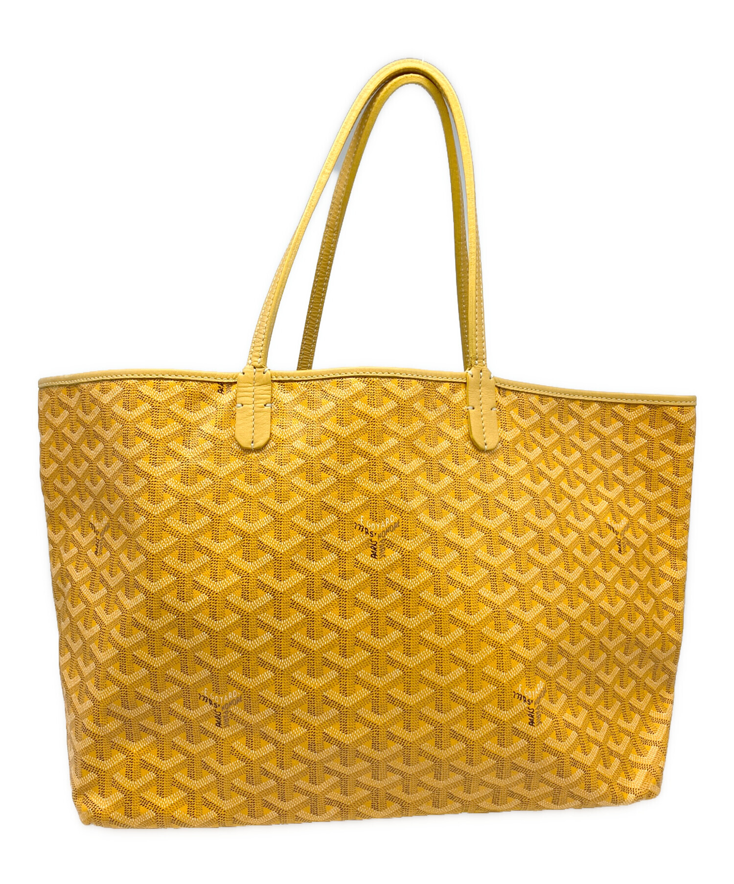 Goyard Paris サンルイ PM イエロー　トート　　ゴヤール 中古・古着通販】GOYARD (ゴヤール) サンルイPM/トートバッグ イエロー
