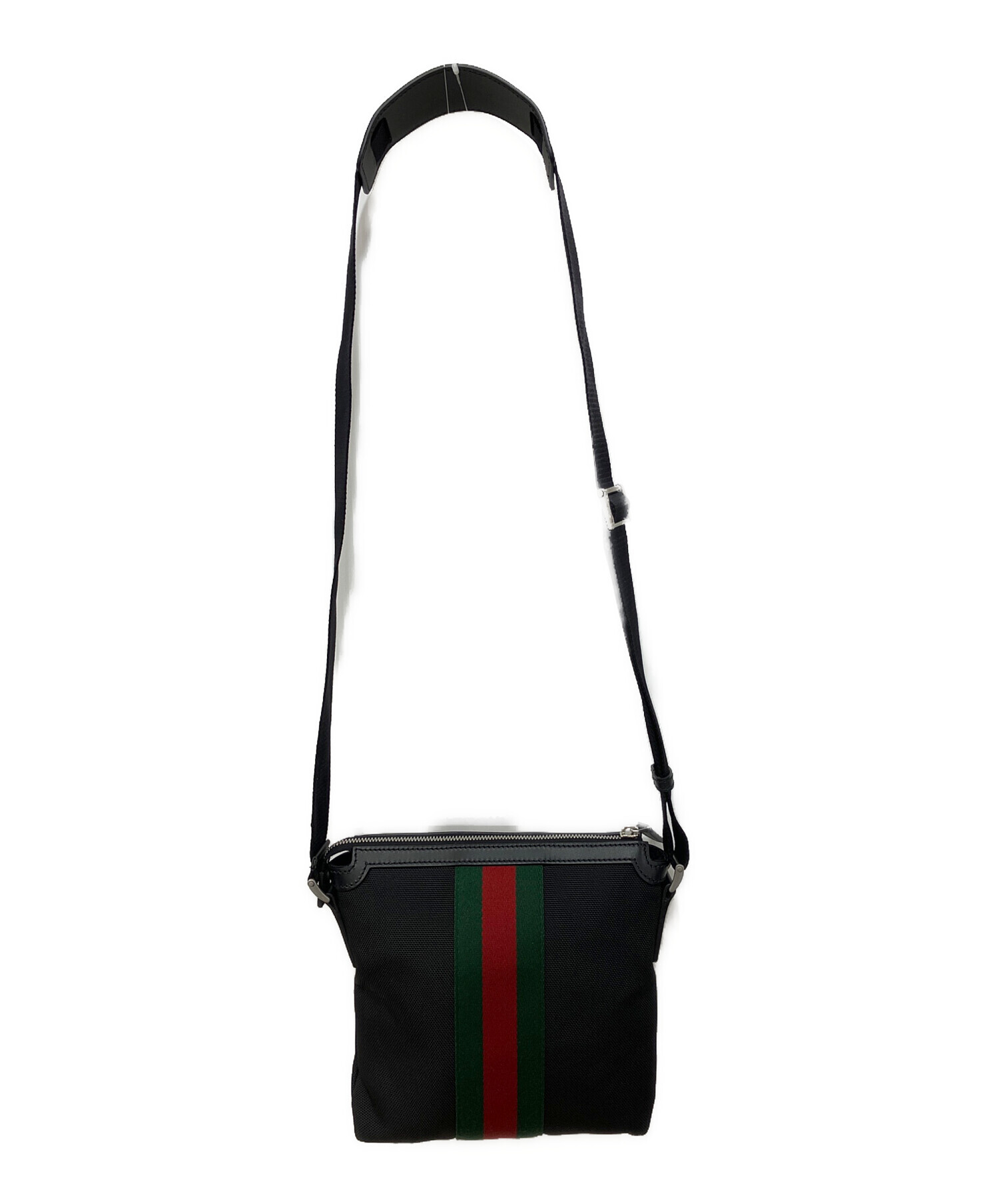 グッチ　ショルダーバッグ 中古・古着通販】GUCCI (グッチ) ショルダーバッグ ブラック｜ブランド