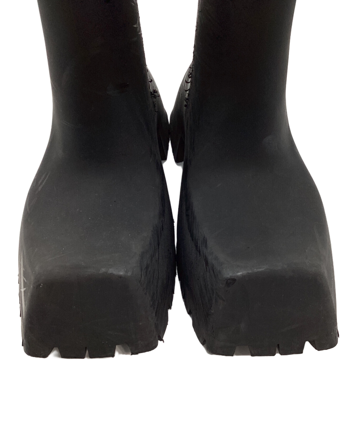中古・古着通販】BALENCIAGA (バレンシアガ) TROOPER RUBBER BOOT