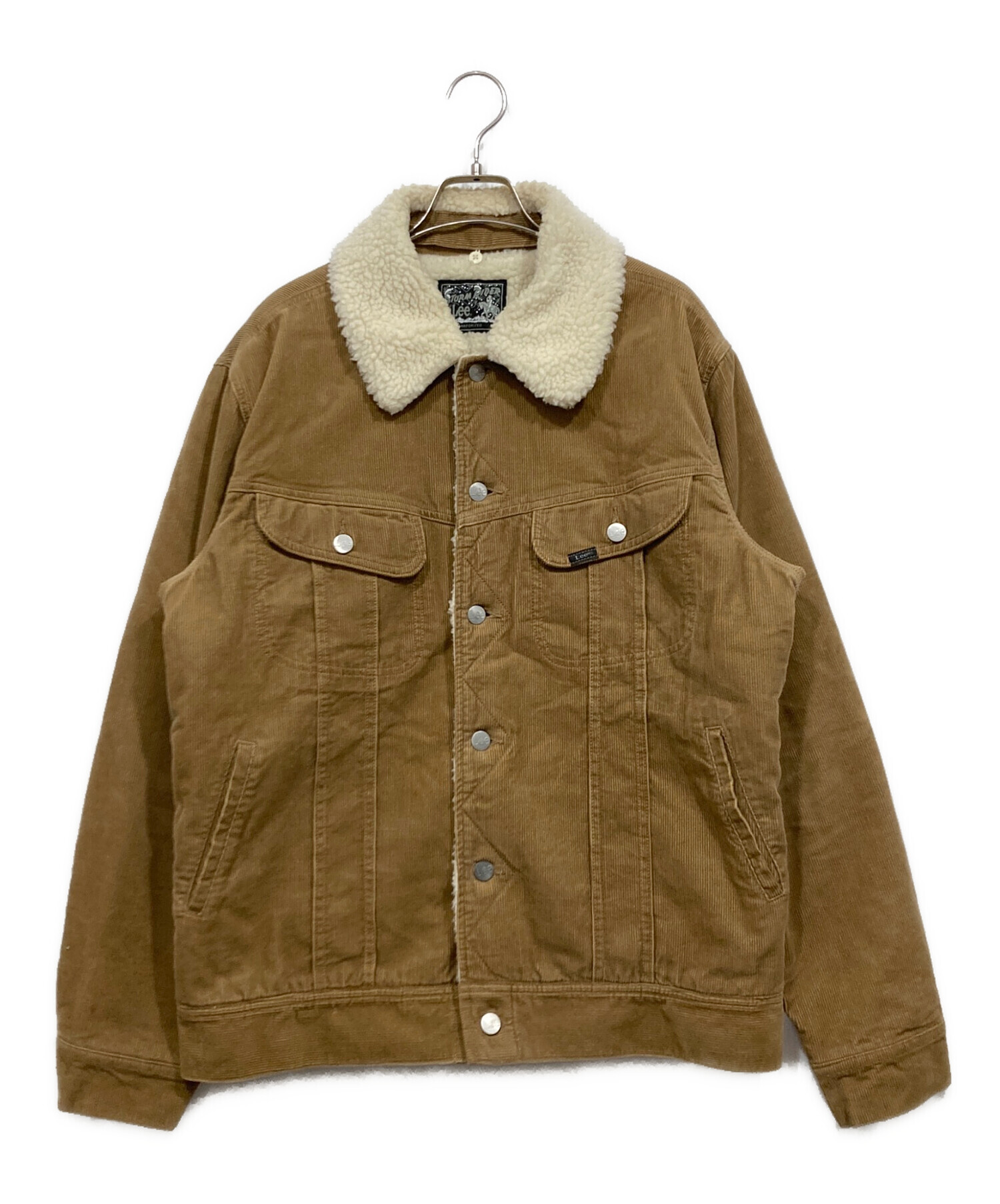 中古・古着通販】LEE (リー) 裏ボアコーデュロイジャケット ブラウン