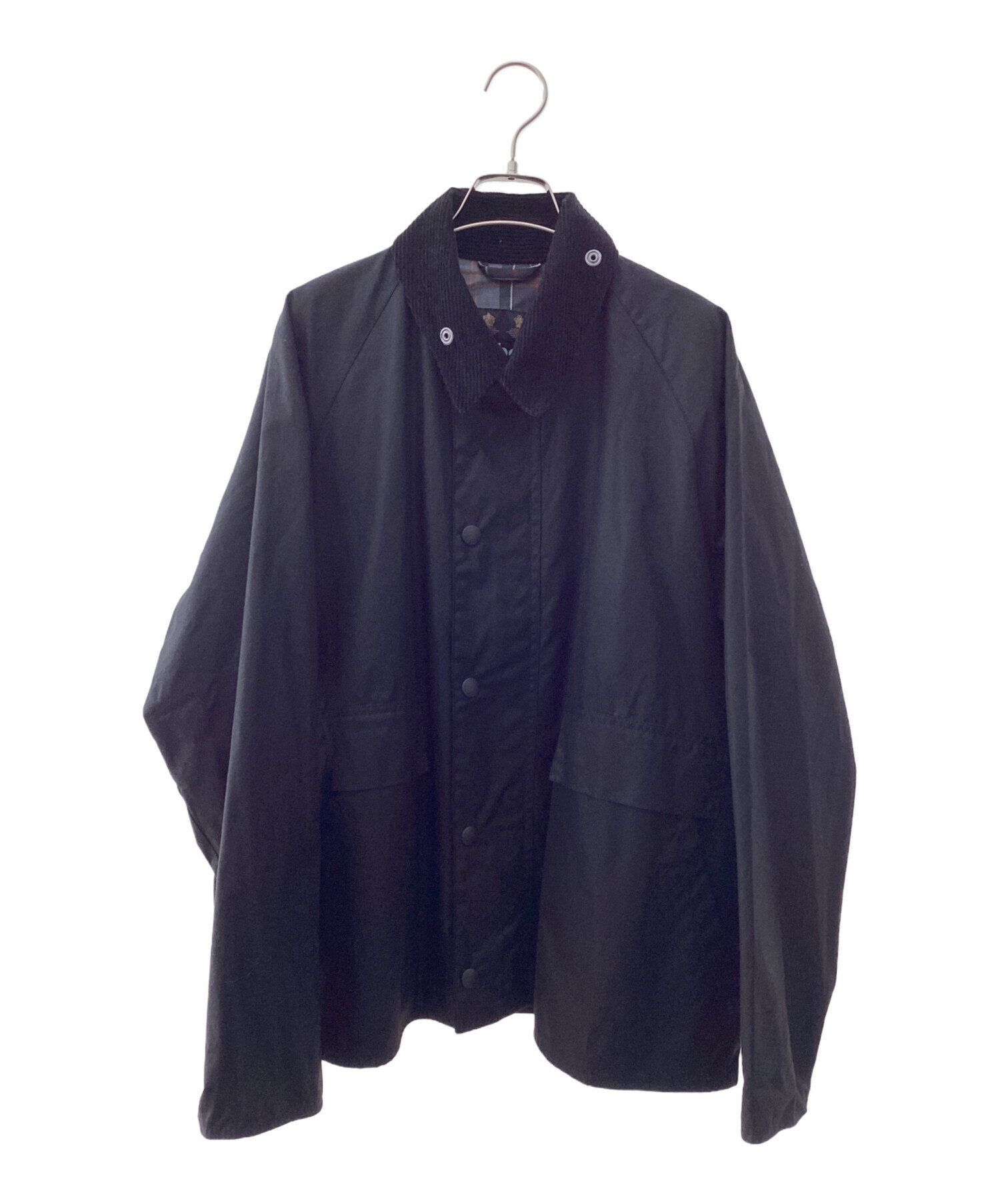 中古・古着通販】Barbour (バブアー) TRANSPORT WAX JACKET ブラック 