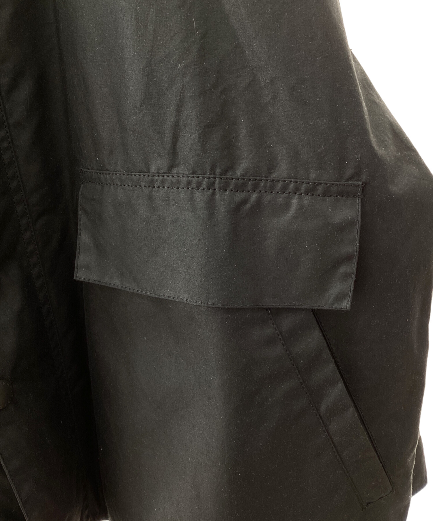 中古・古着通販】Barbour (バブアー) TRANSPORT WAX JACKET ブラック 