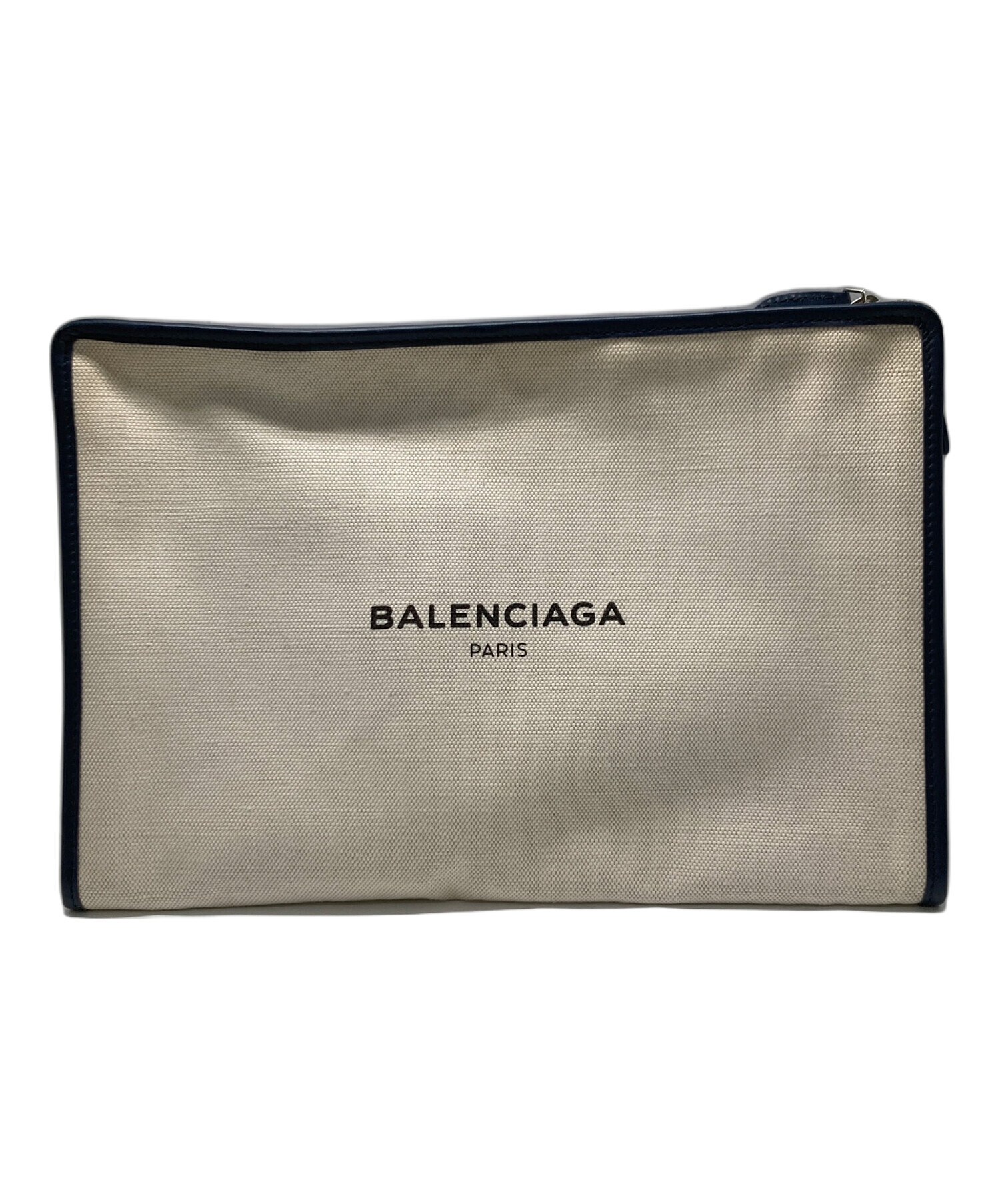 バレンシアガ BALENCIAGA クラッチバッグ 美品 中古・古着通販】BALENCIAGA (バレンシアガ) キャンバスクラッチバッグ