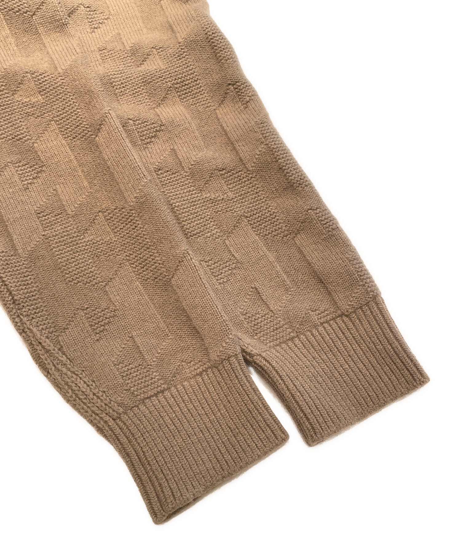 中古・古着通販】HERMES (エルメス) Hモチーフ ニットワンピース