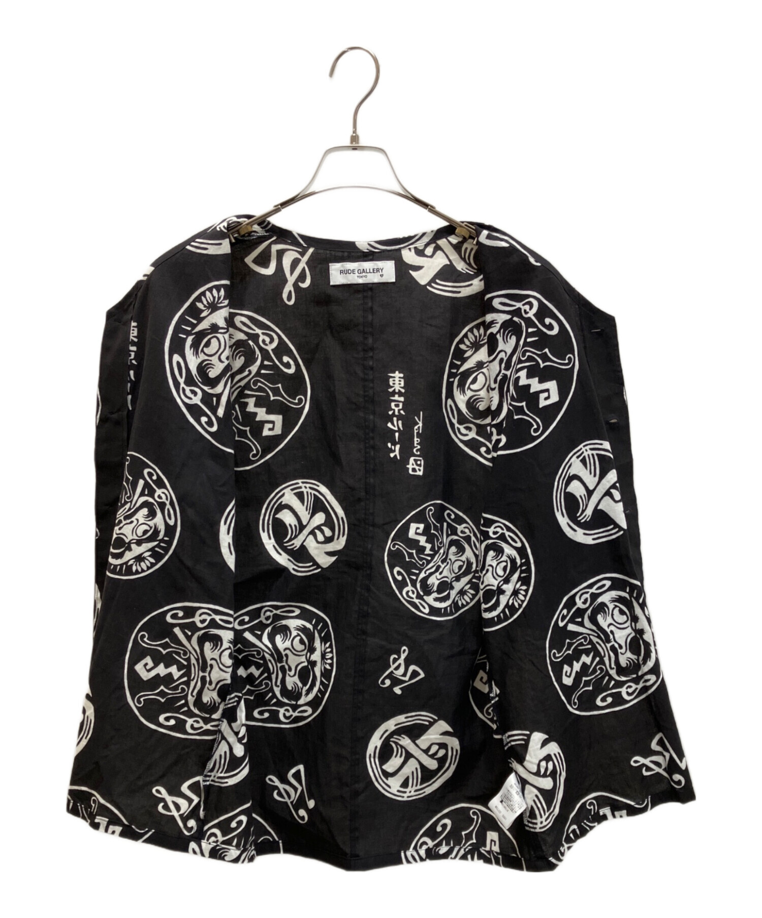 中古・古着通販】RUDE GALLERY (ルードギャラリー) DUB SHIRT ブラック