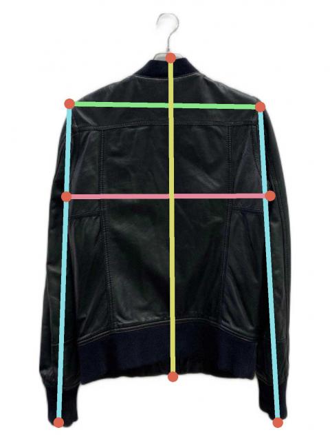 【新品未使用】DIESEL シープスキン XXL レザージャケット ブラック 中古・古着通販】DIESEL (ディーゼル) シープスキンレザージャケット