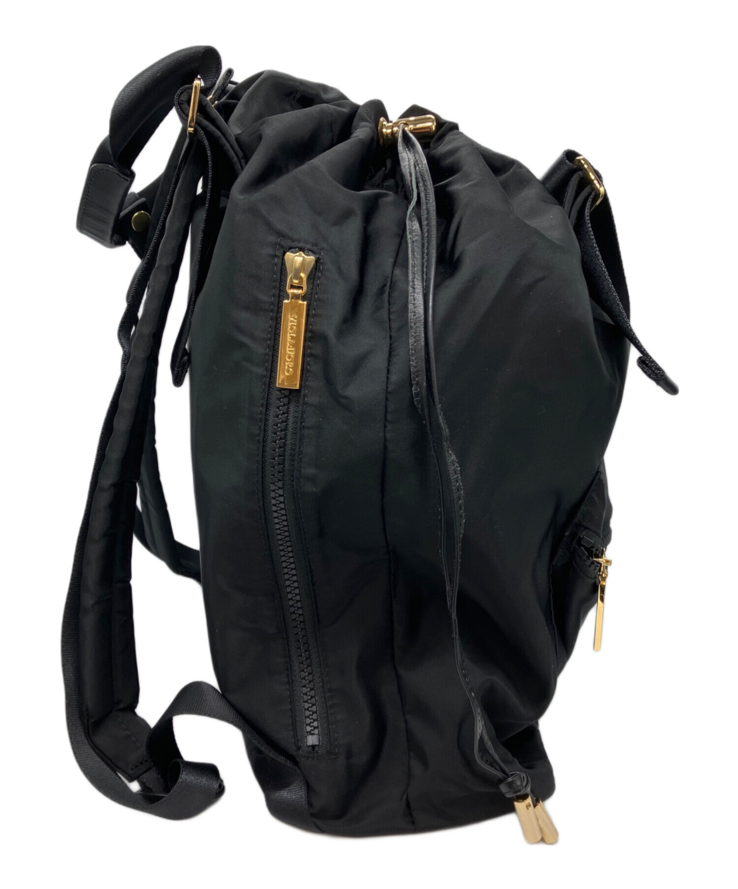 中古・古着通販】VIOLAd'ORO (ヴィオラドーロ) リュック ブラック