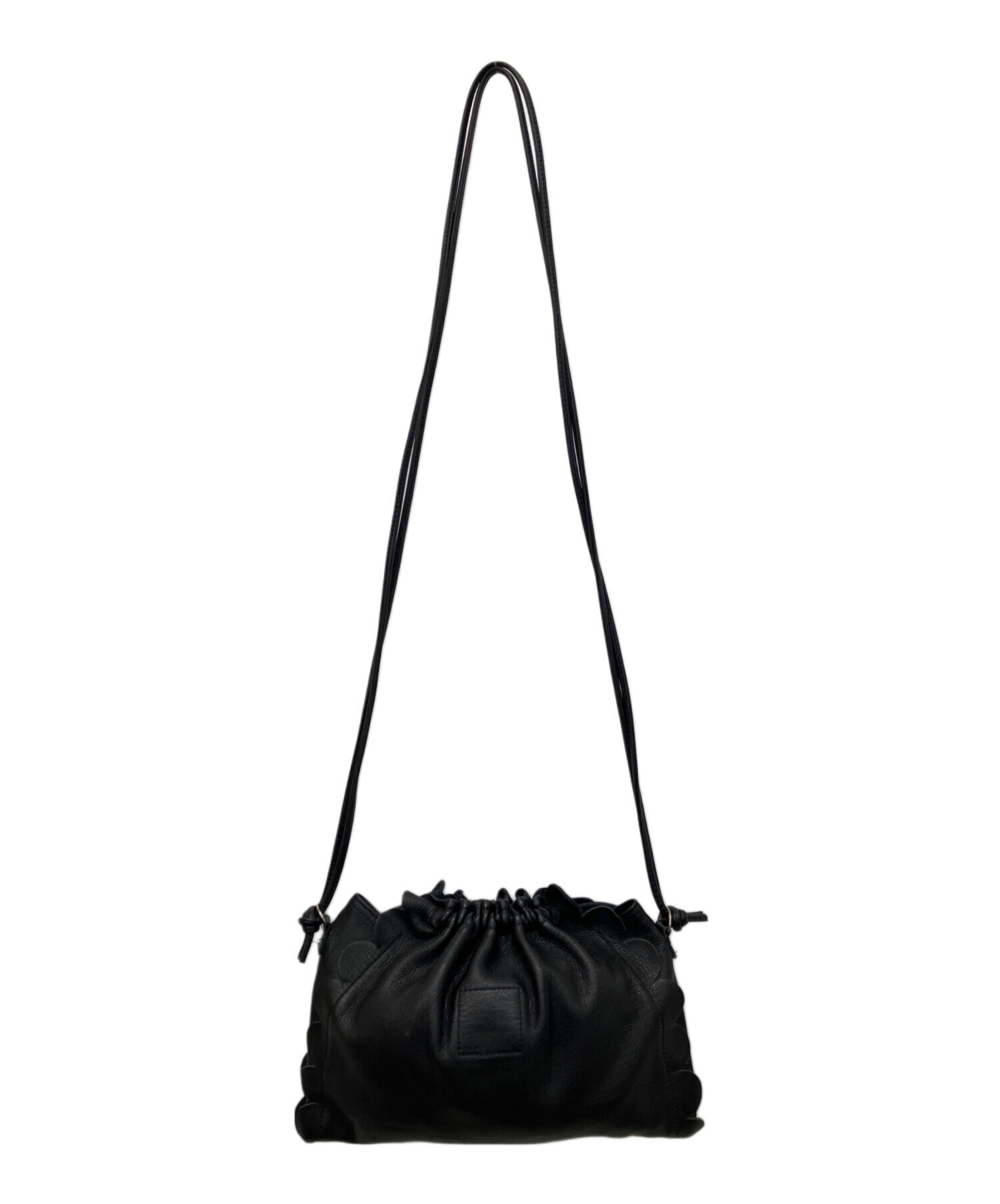 中古・古着通販】LUDLOW (ラドロー) スカラップ巾着ショルダーバッグ