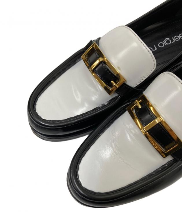 中古・古着通販】sergio rossi (セルジオロッシ) ロゴバックルビット