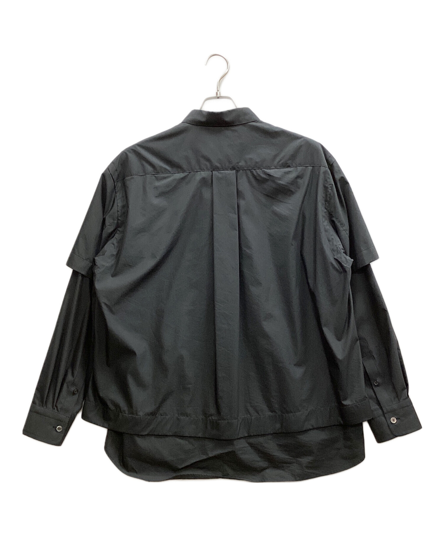 中古・古着通販】sacai (サカイ) Cotton Weather Layered Shirt