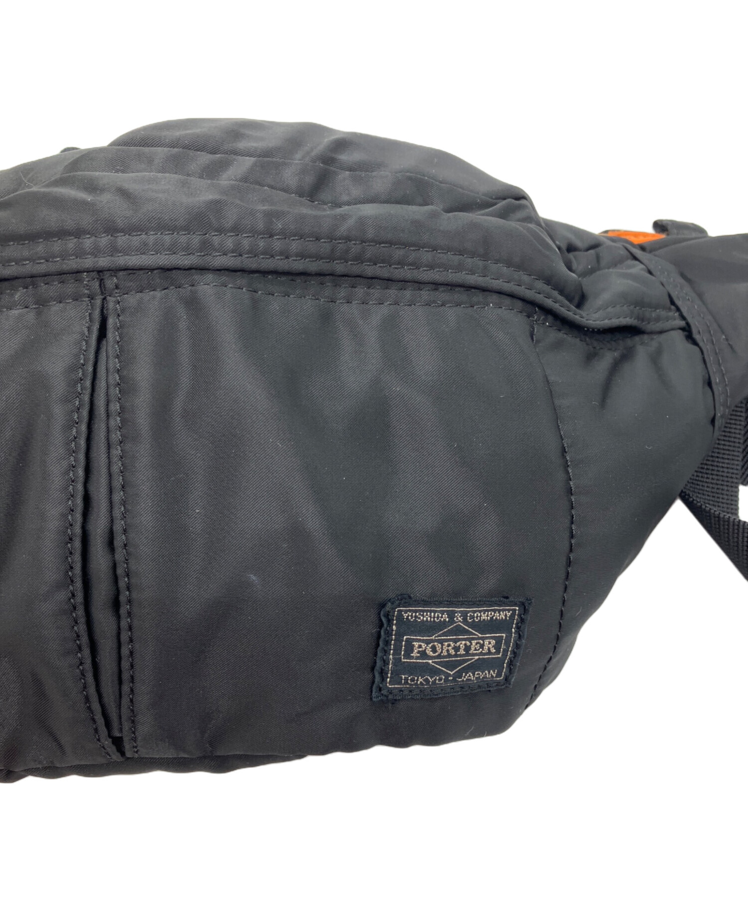 中古・古着通販】PORTER (ポーター) ウエストバッグ ブラック
