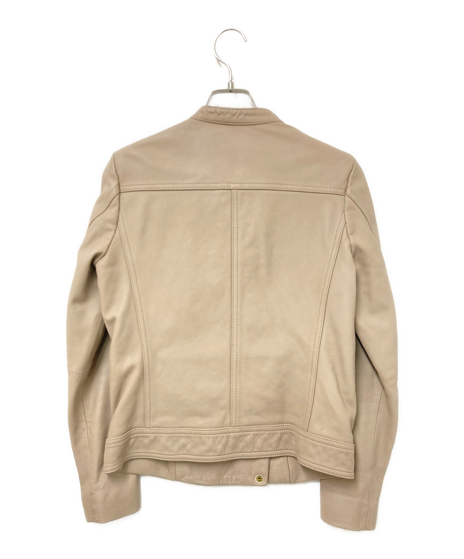 中古・古着通販】Noble (ノーブル) ソフトラムレザーライダース