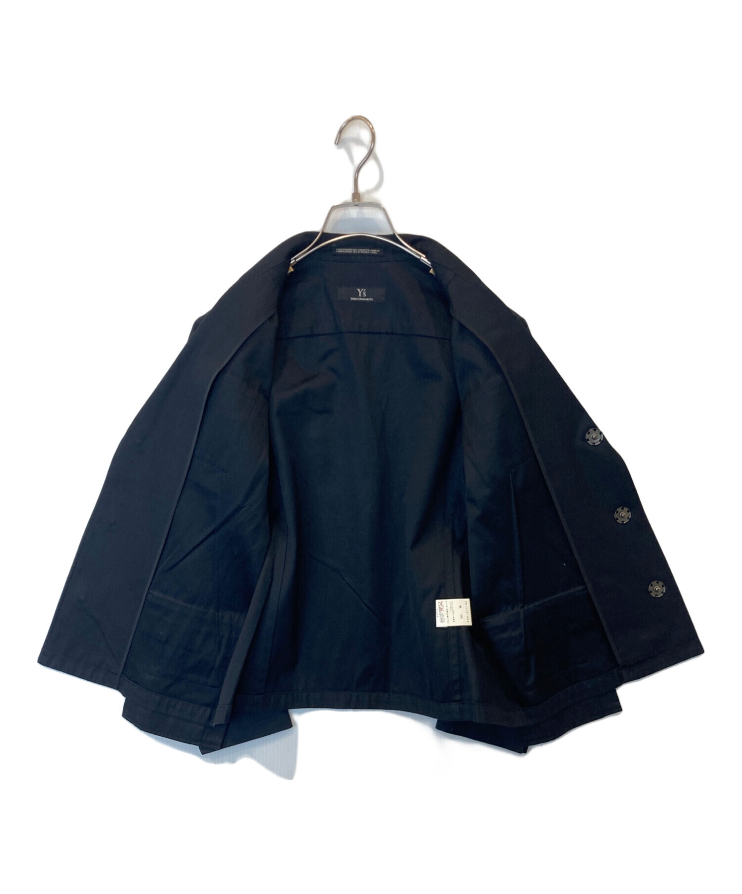 中古・古着通販】Y's (ワイズ) ミリタリーパチポケジャケット YR-J15