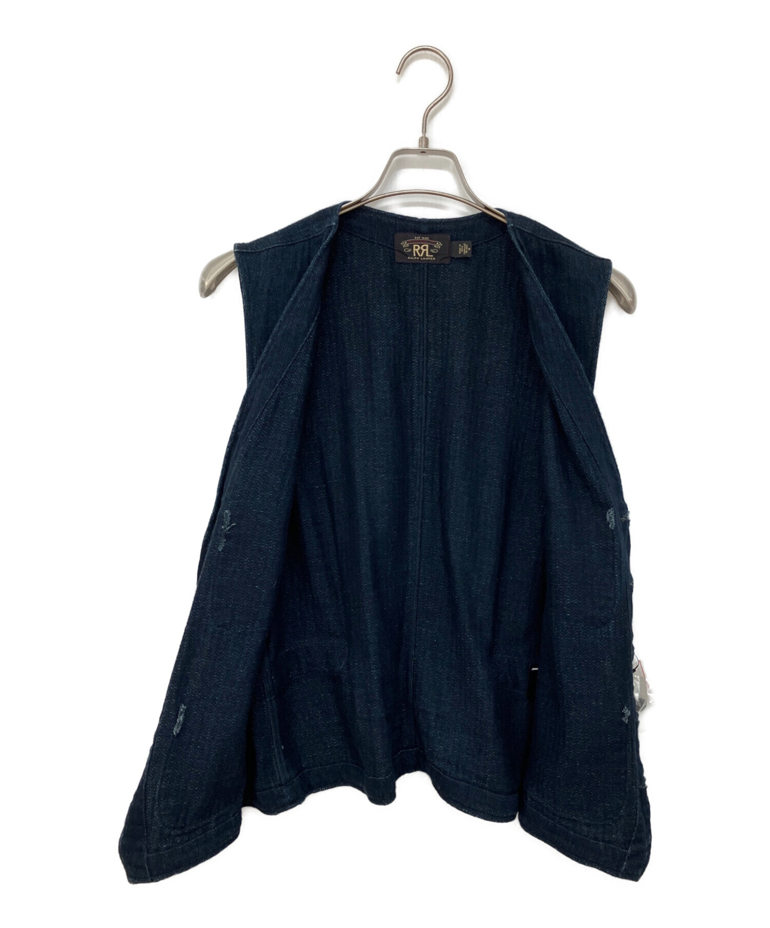 中古・古着通販】RRL (ダブルアールエル) ヘリンボーンジレ インディゴ