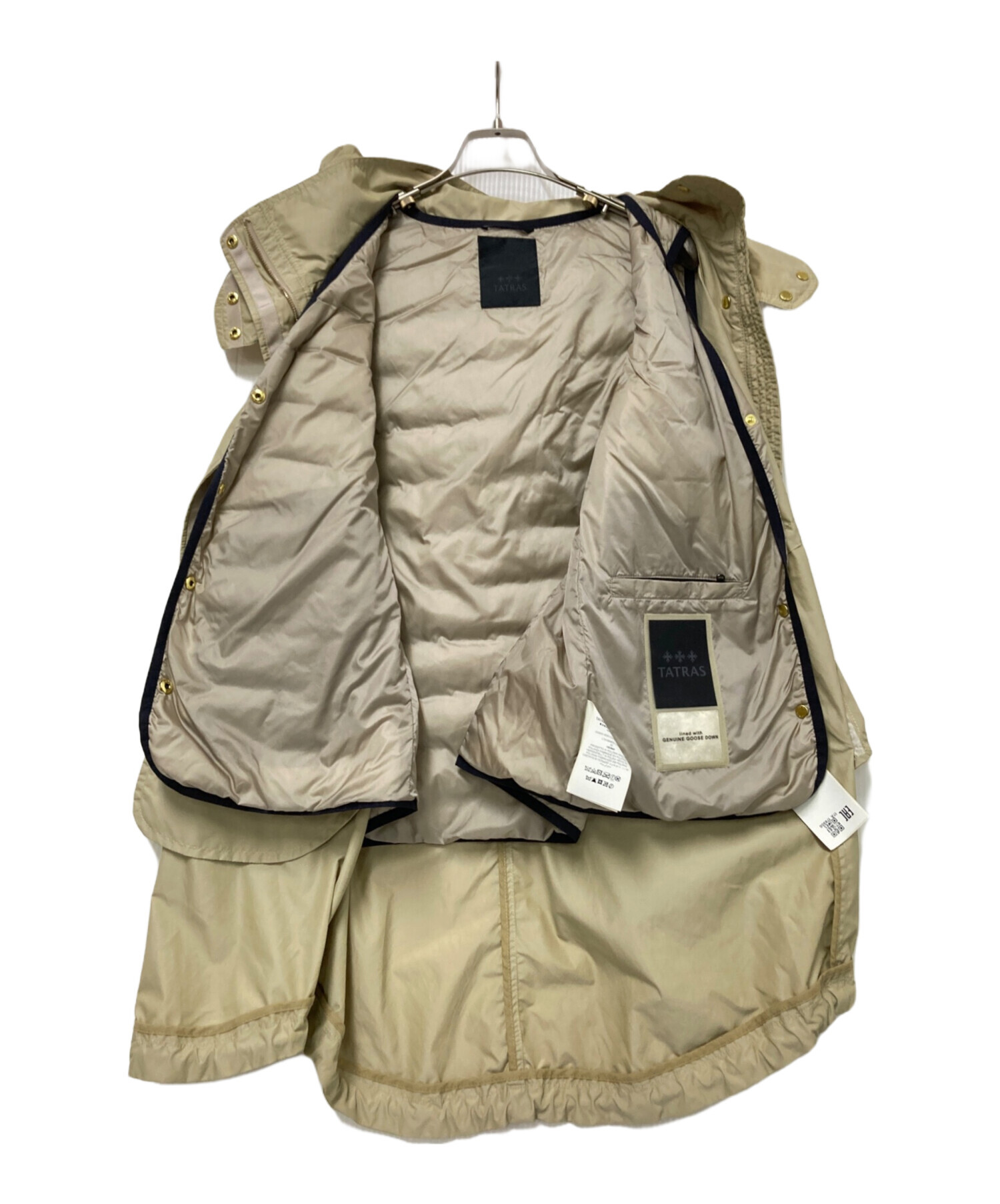 ★最終値下★美品　タトラス　ダウンベスト　ライナー付モッズコート　LEUCA 中古・古着通販】TATRAS (タトラス) ライナーダウンベスト付モッズ