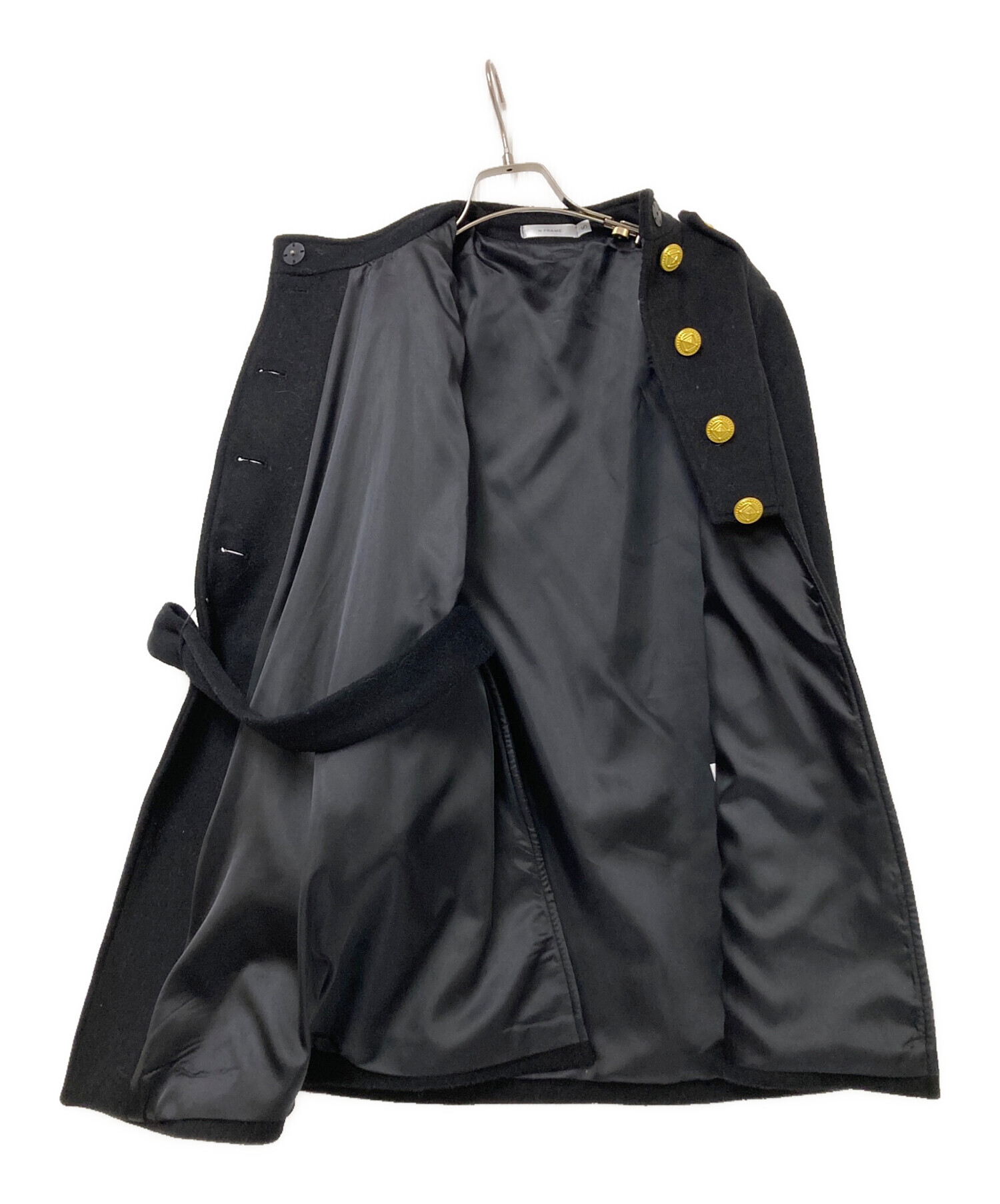 中古・古着通販】N.Frame (エヌ フレーム) ゴールド釦クラシックケープ