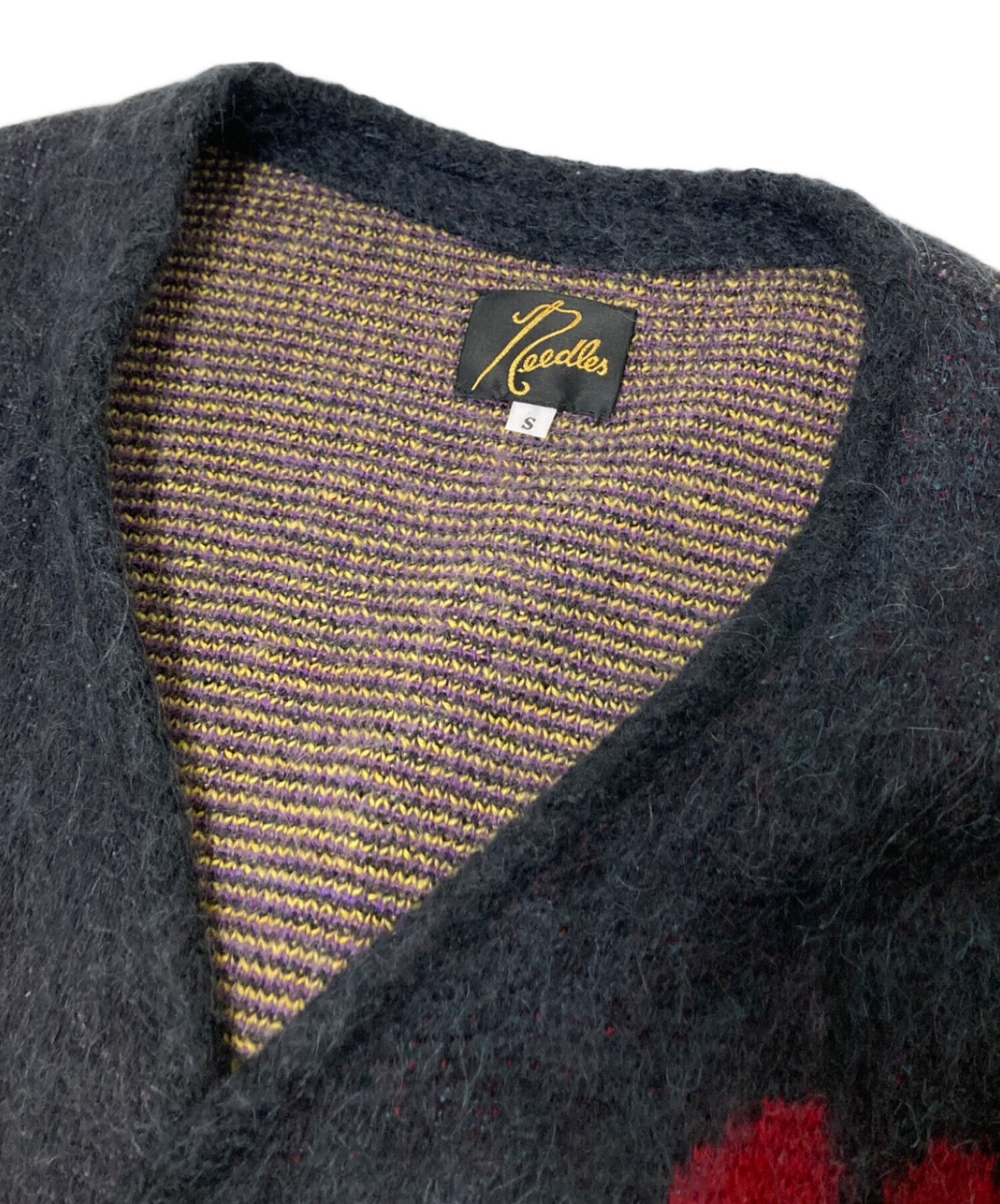中古・古着通販】Needles (ニードルズ) モヘアカーディガン グレー
