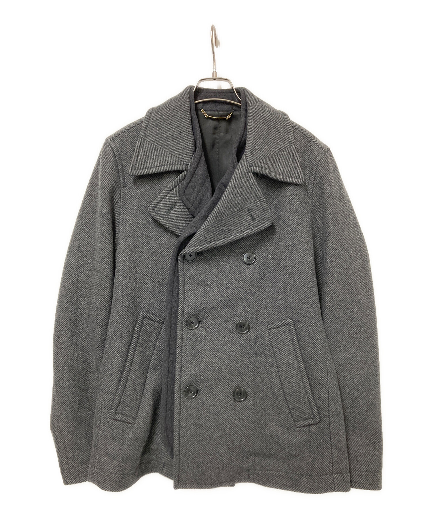 DOLCE&GABBANA ドルチェ＆ガッバーナ ウール混 Pコート 中古・古着通販】DOLCE & GABBANA (ドルチェ＆ガッバーナ) カシミヤ混