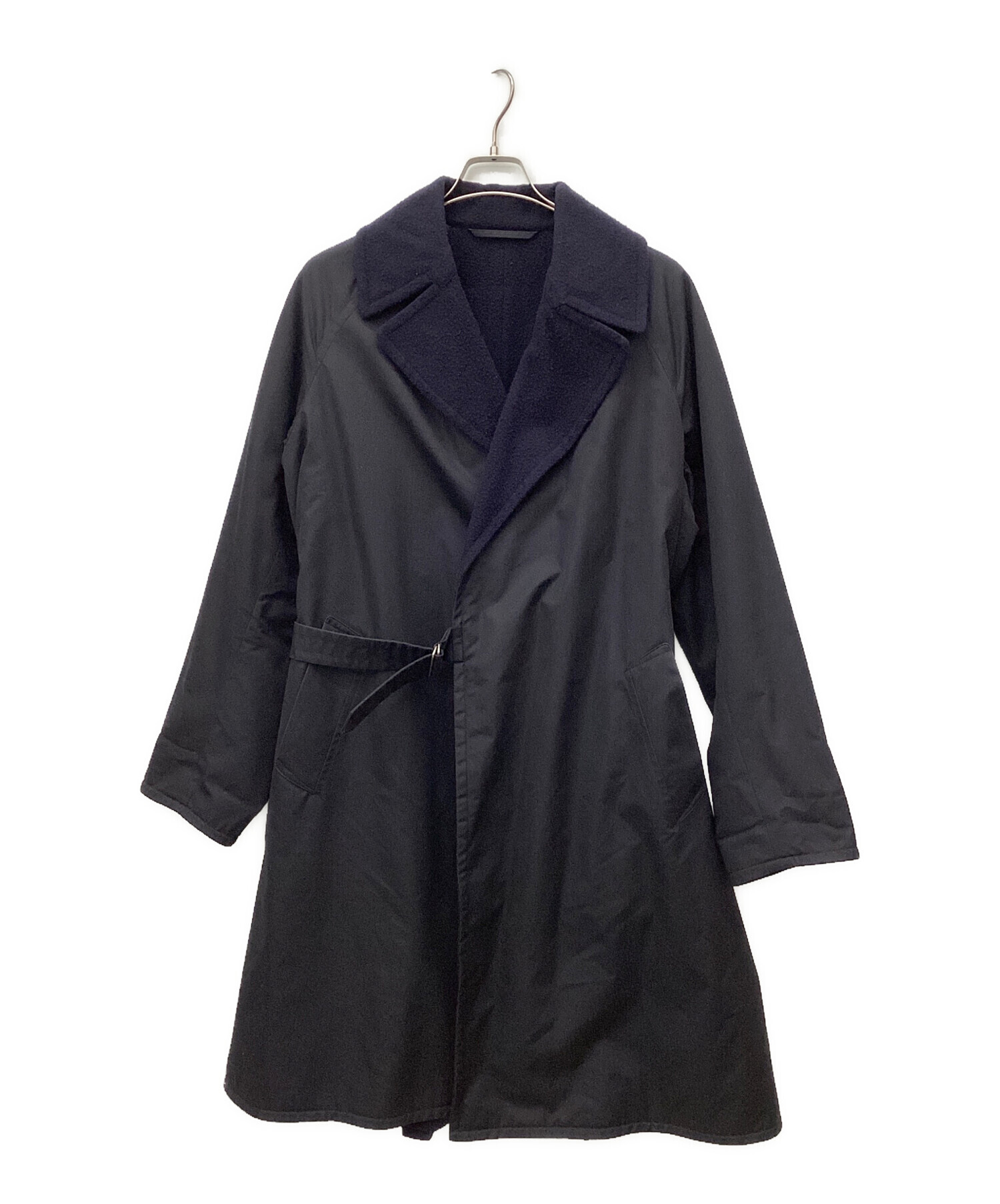 中古・古着通販】COMOLI (コモリ) タイロッケンコート ブラック 