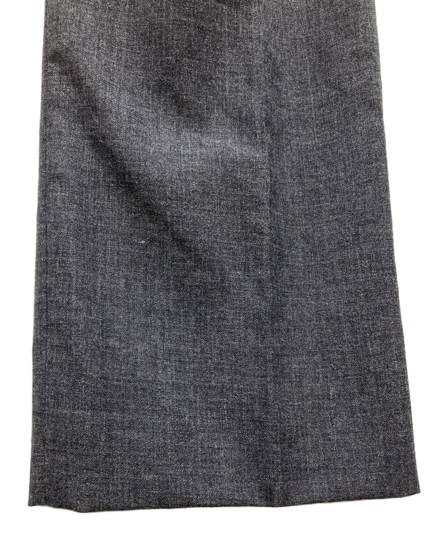 【最終価格】NEAT Gray 2tuck slacks サイズ44 NEAT グレー スラックス NEAT スラックス グレー タックパンツ 44