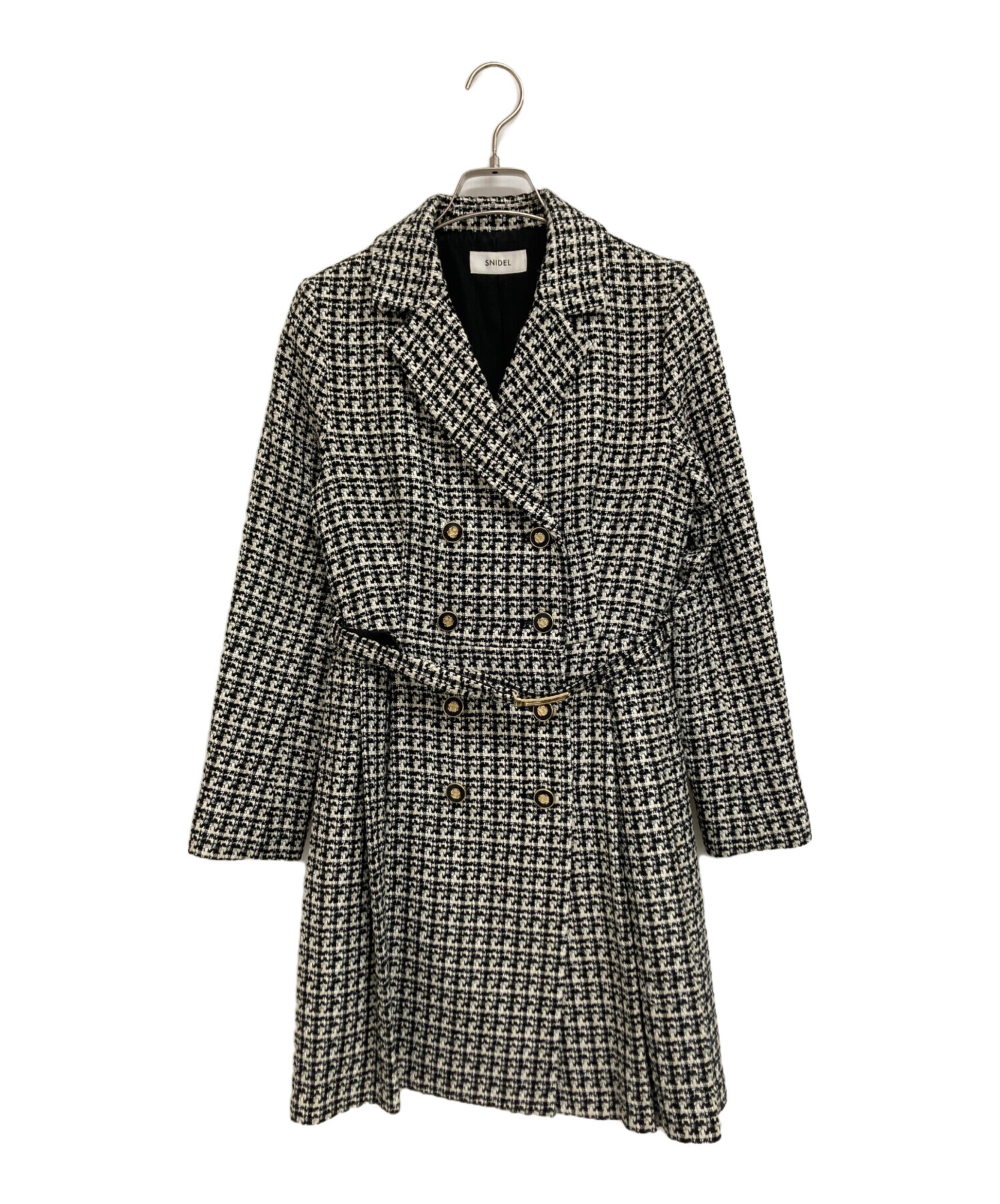 中古・古着通販】Snidel (スナイデル) ジャケットミニワンピ ブラック