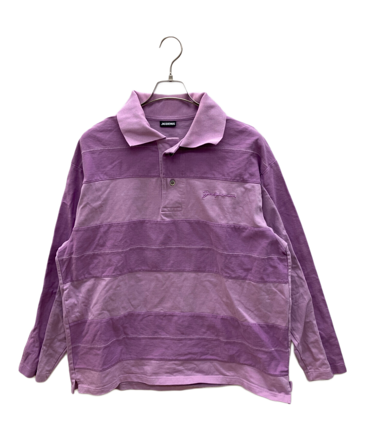 中古・古着通販】jacquemus (ジャックムス) LE POLO RAYE パープル 