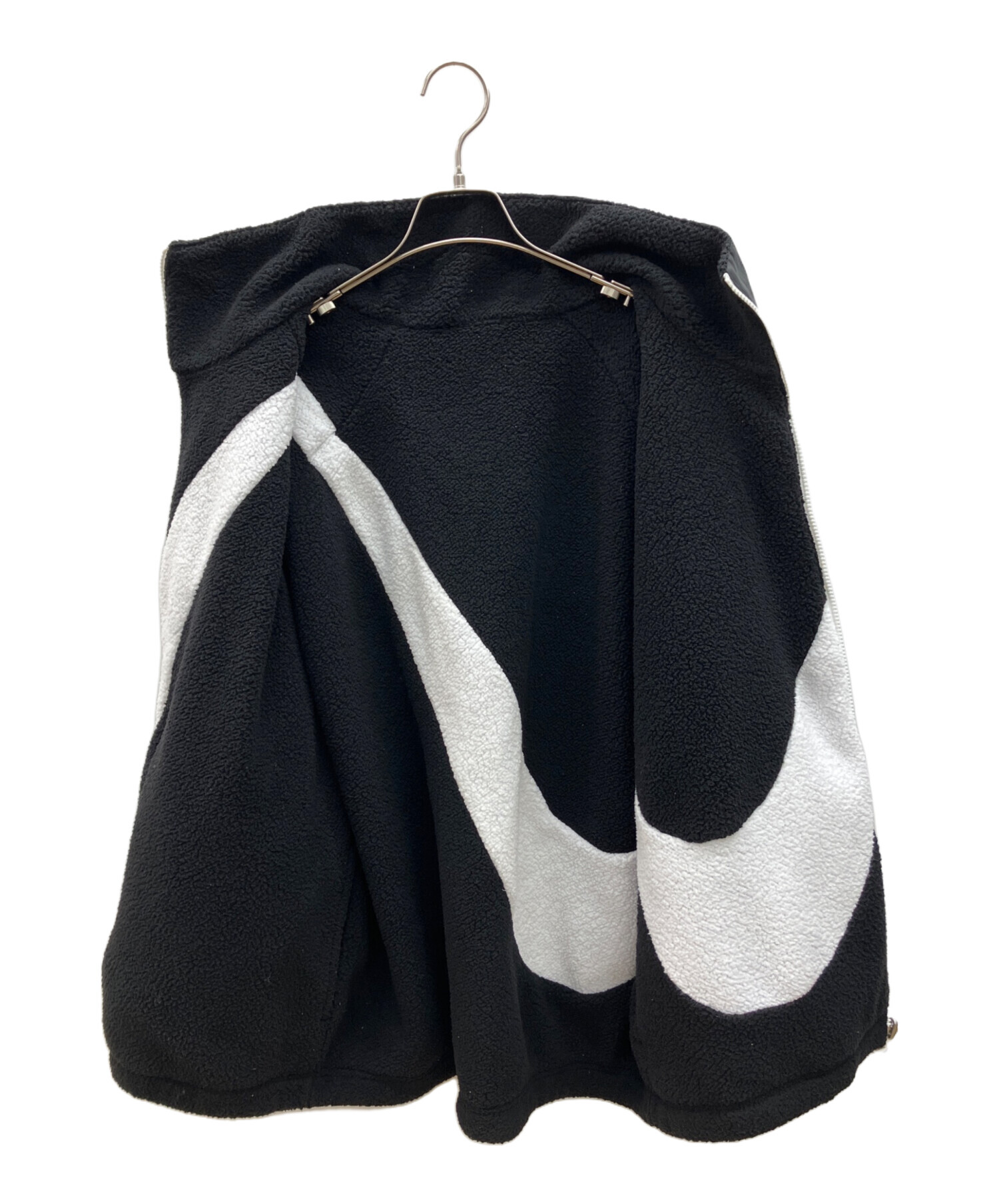 中古・古着通販】NIKE (ナイキ) ボアリバーシブルジャケット ブラック
