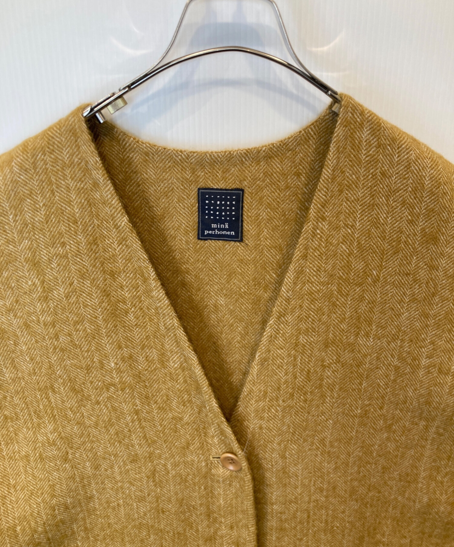 中古・古着通販】mina perhonen (ミナ ペルホネン) ハーフコート